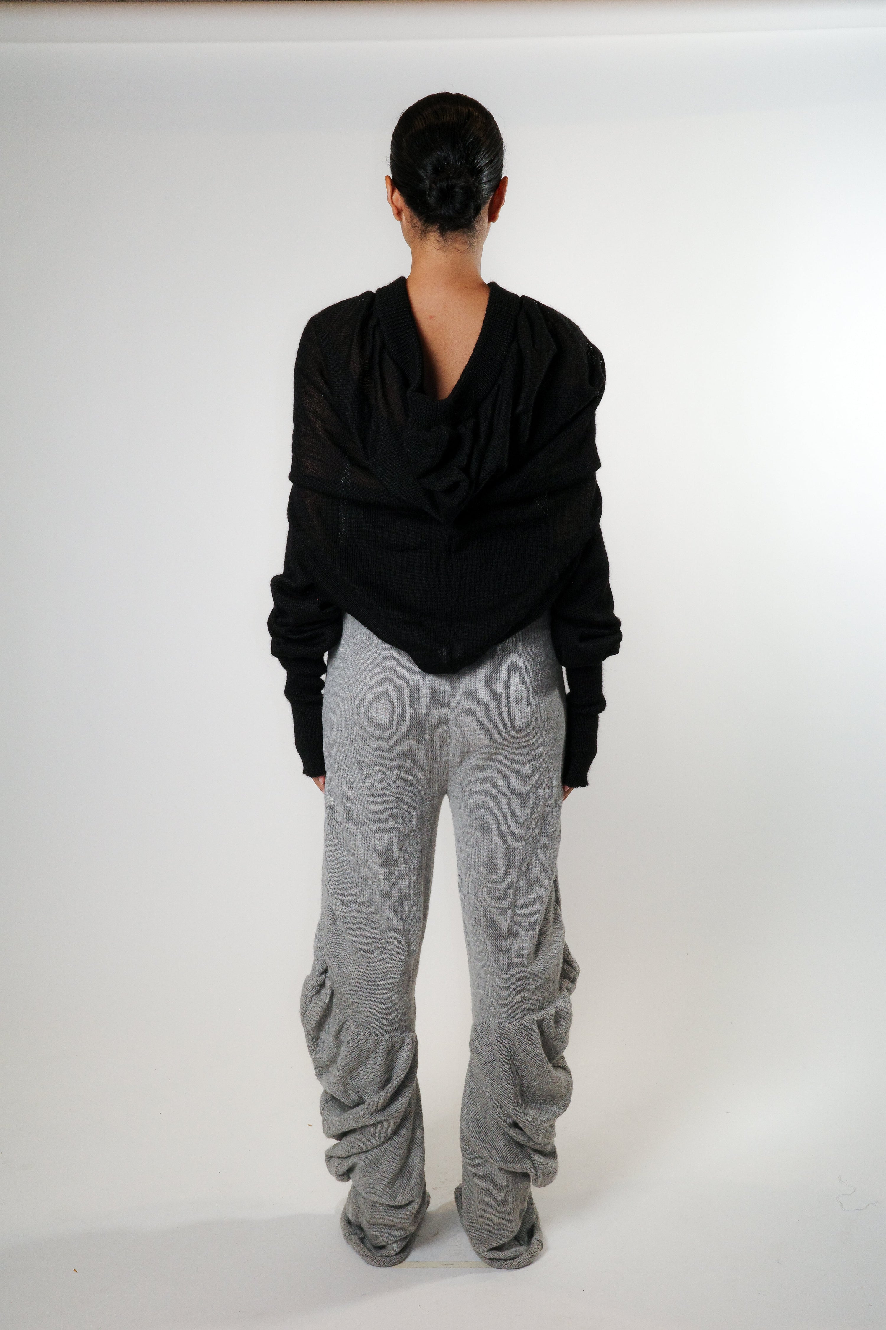 Triangle hoodie (black)