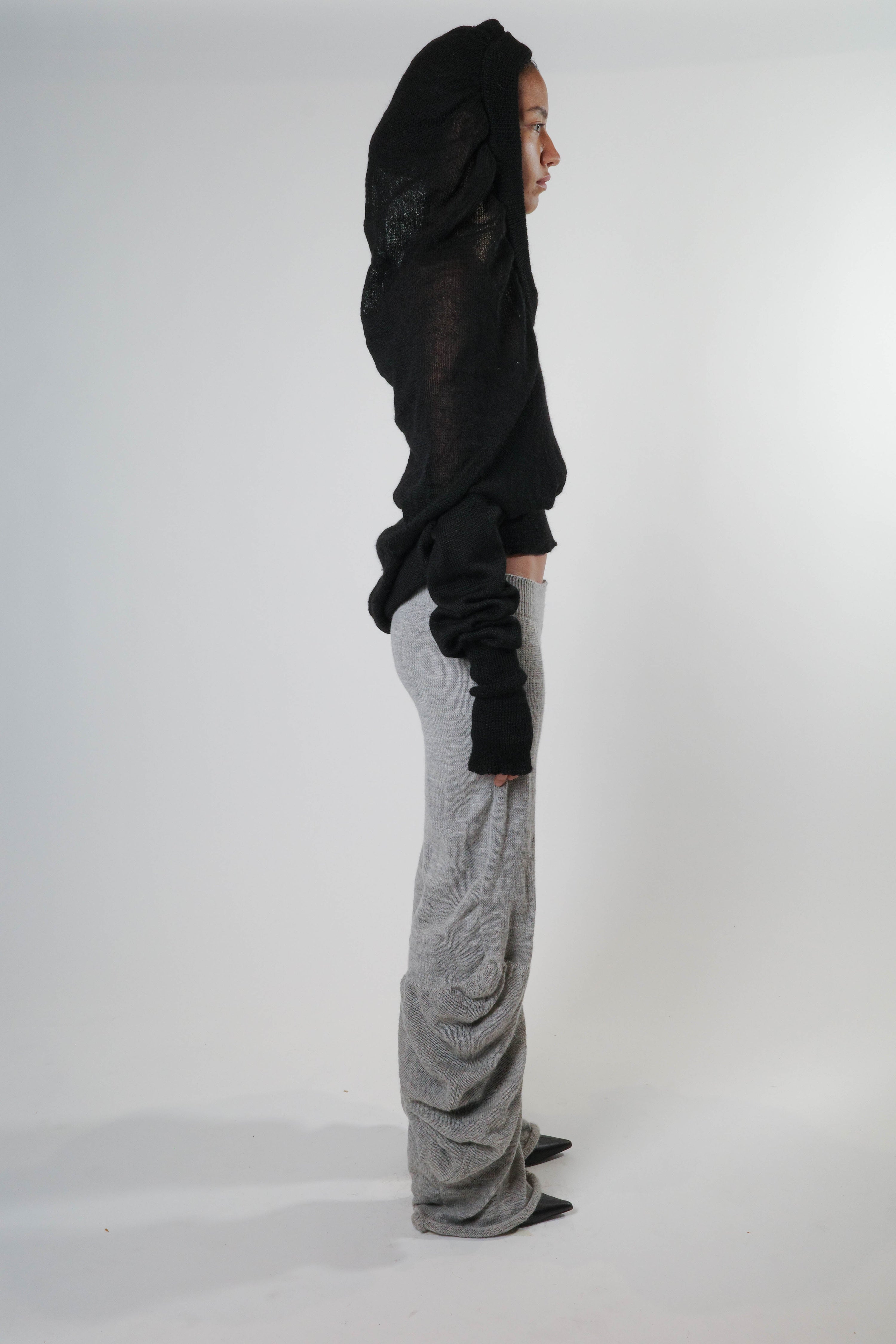 Triangle hoodie (black)
