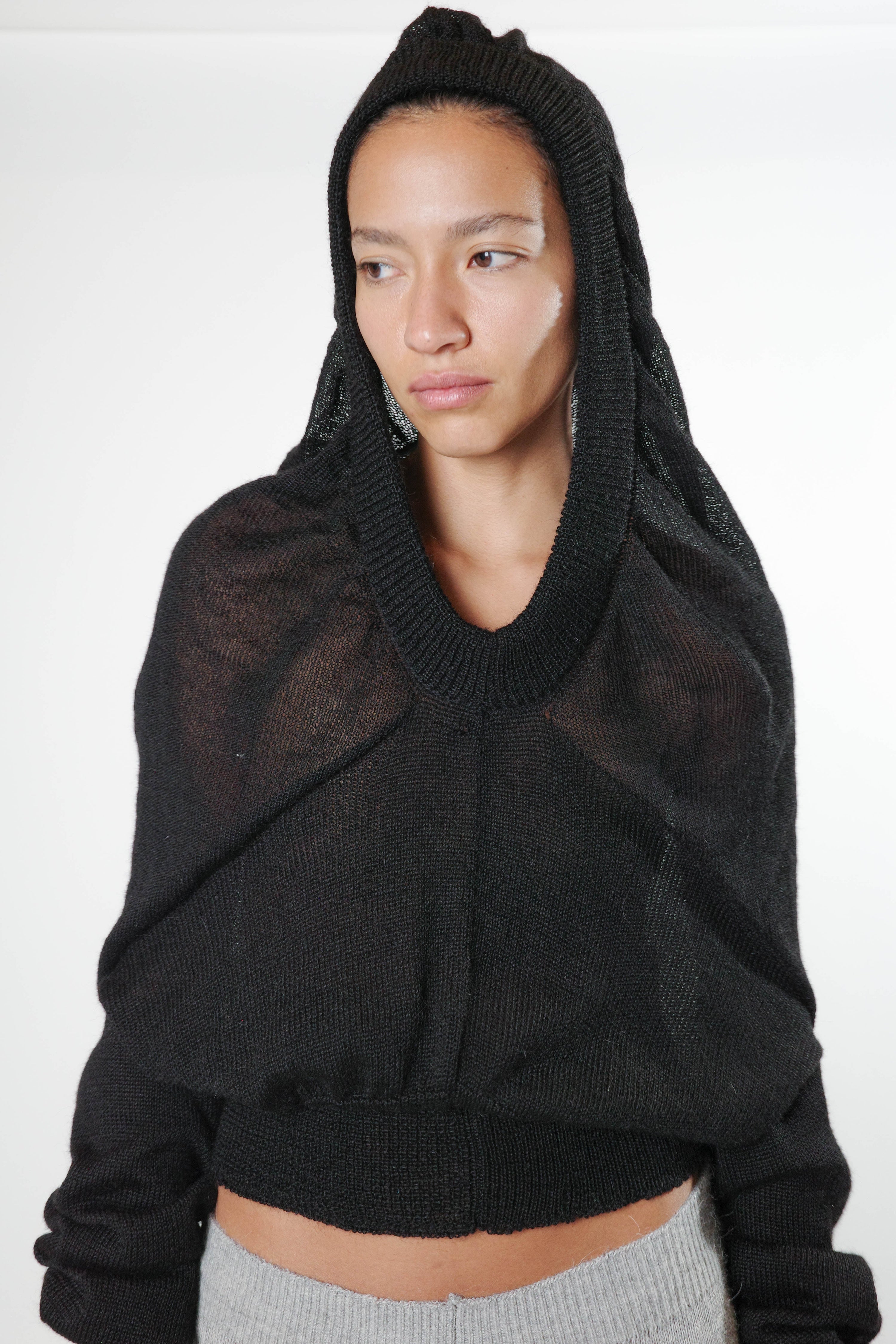 Triangle hoodie (black)