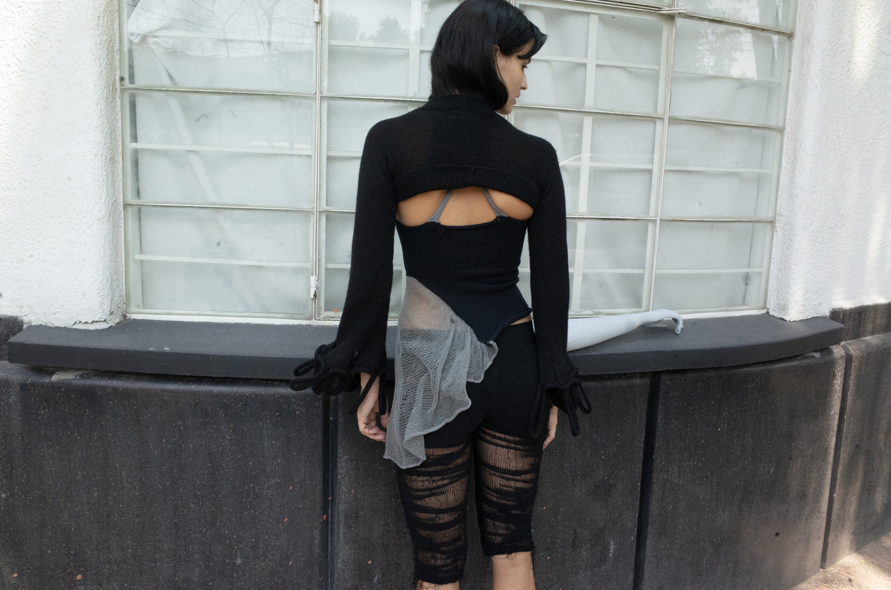 Swiggle bolero (black)