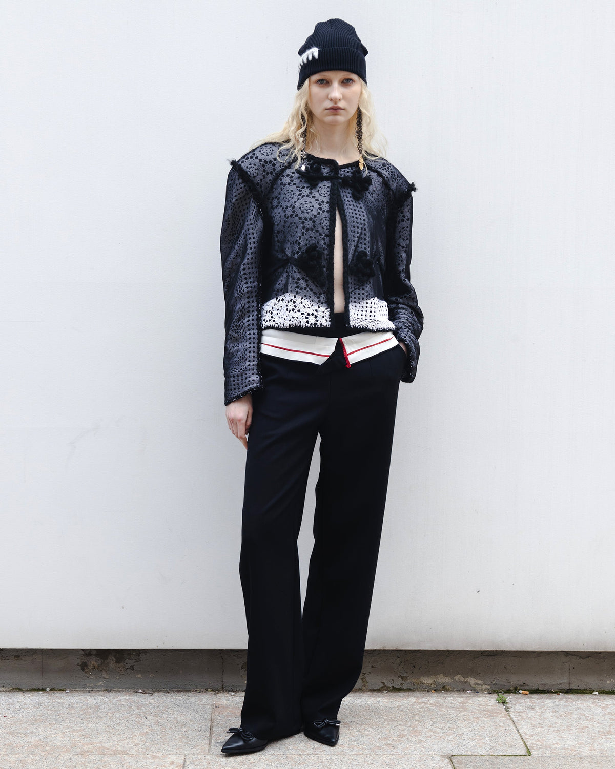 Giacca corredo crochet