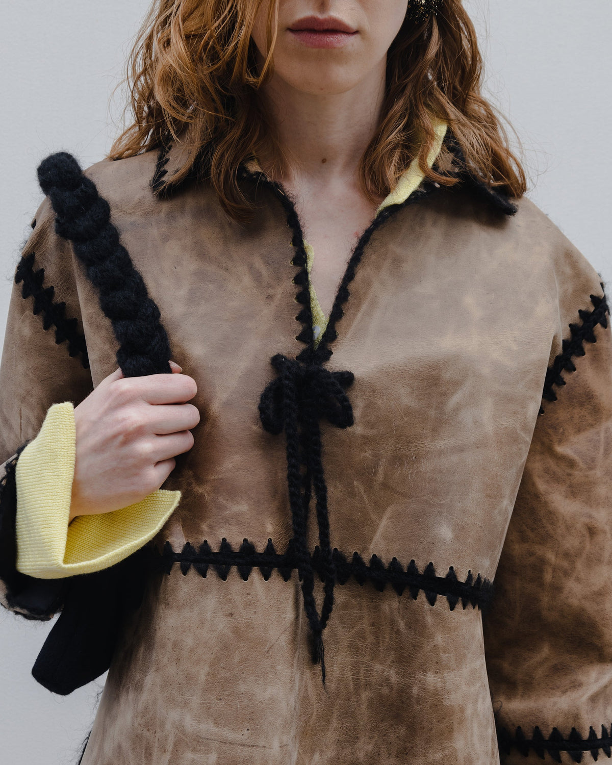 Giacca pullover lucio