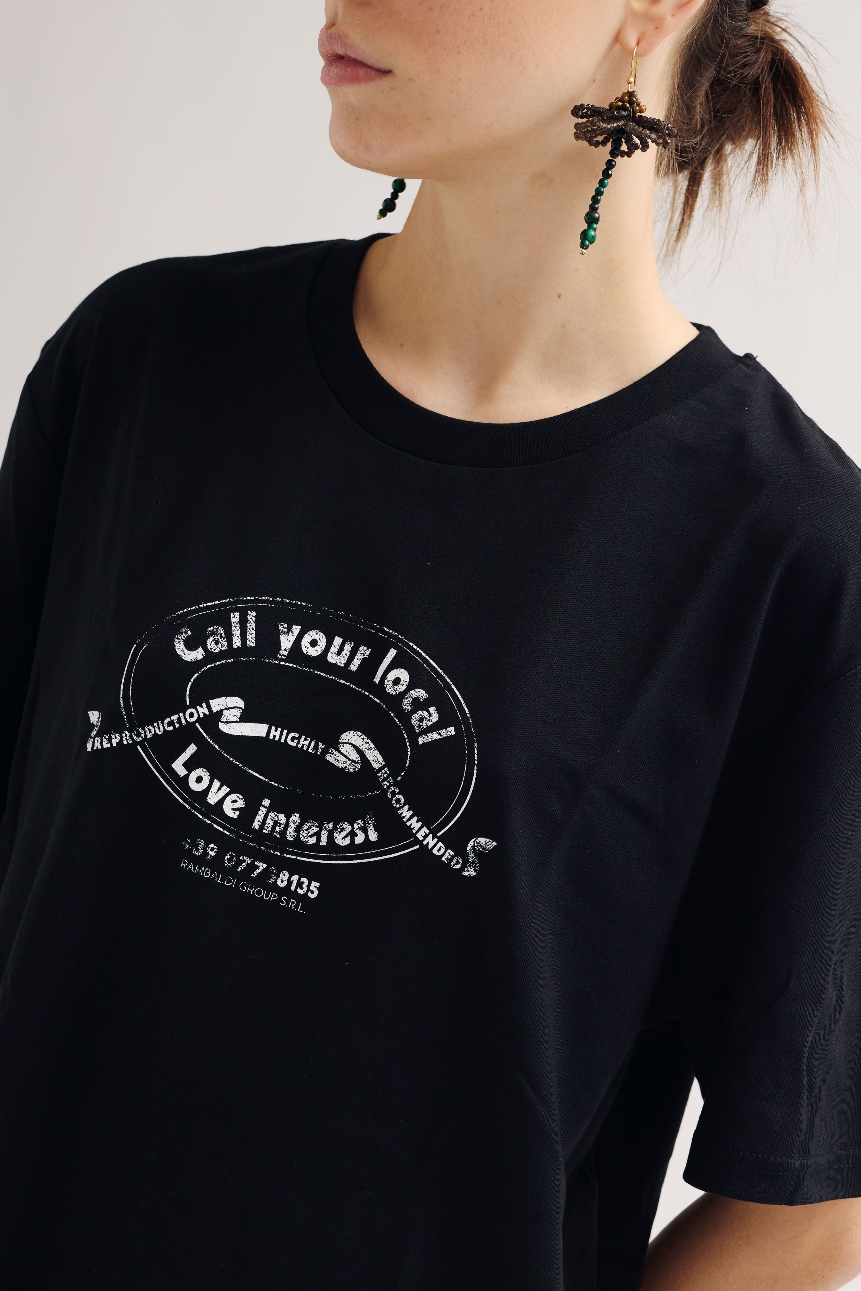 T-shirt call your local love interest
