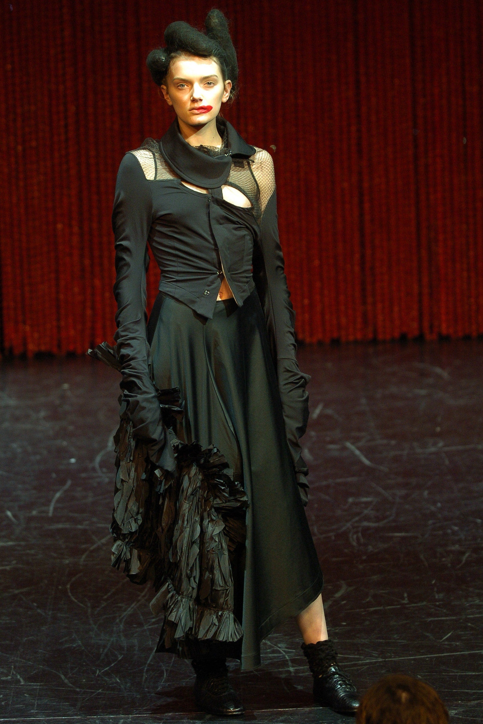 Comme des garçons a/w 2004 asymmetric top