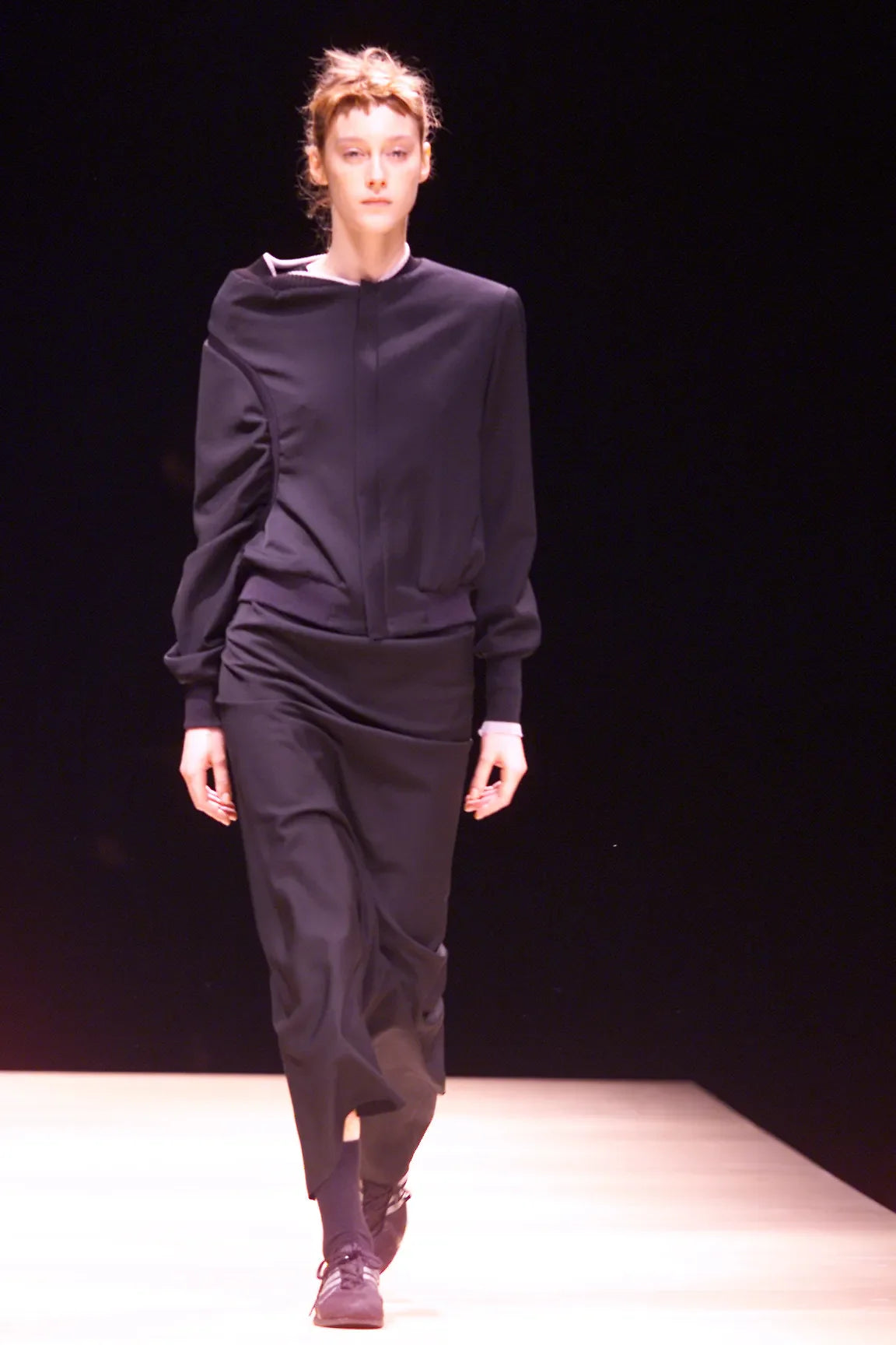 Yohji yamamoto a/w 2001 asymmetric bomber jacket