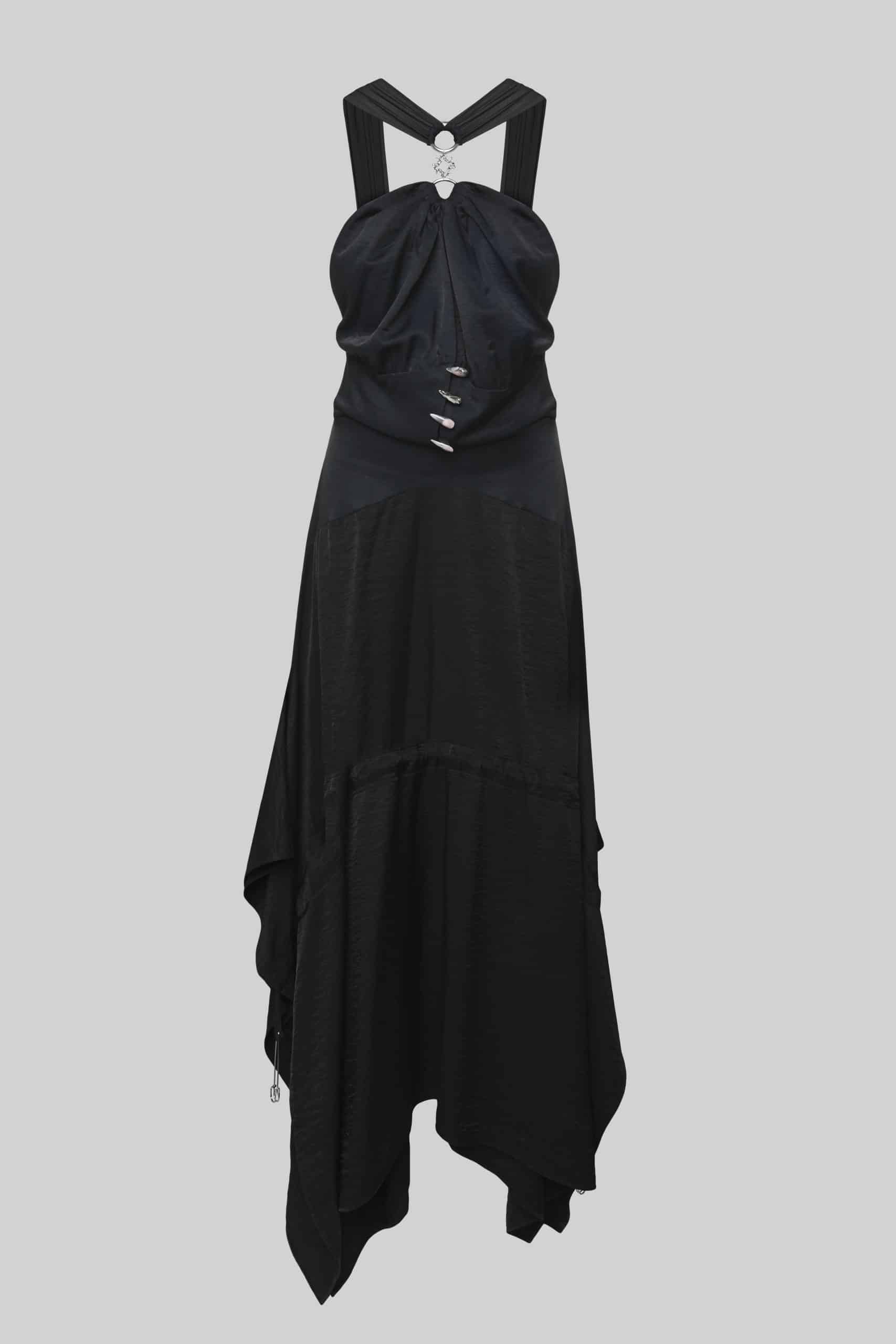 Asymmetric nail dress