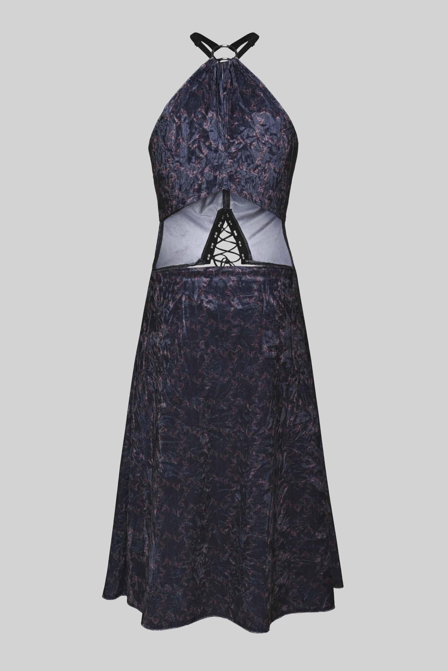 Symbolic cut out  dress