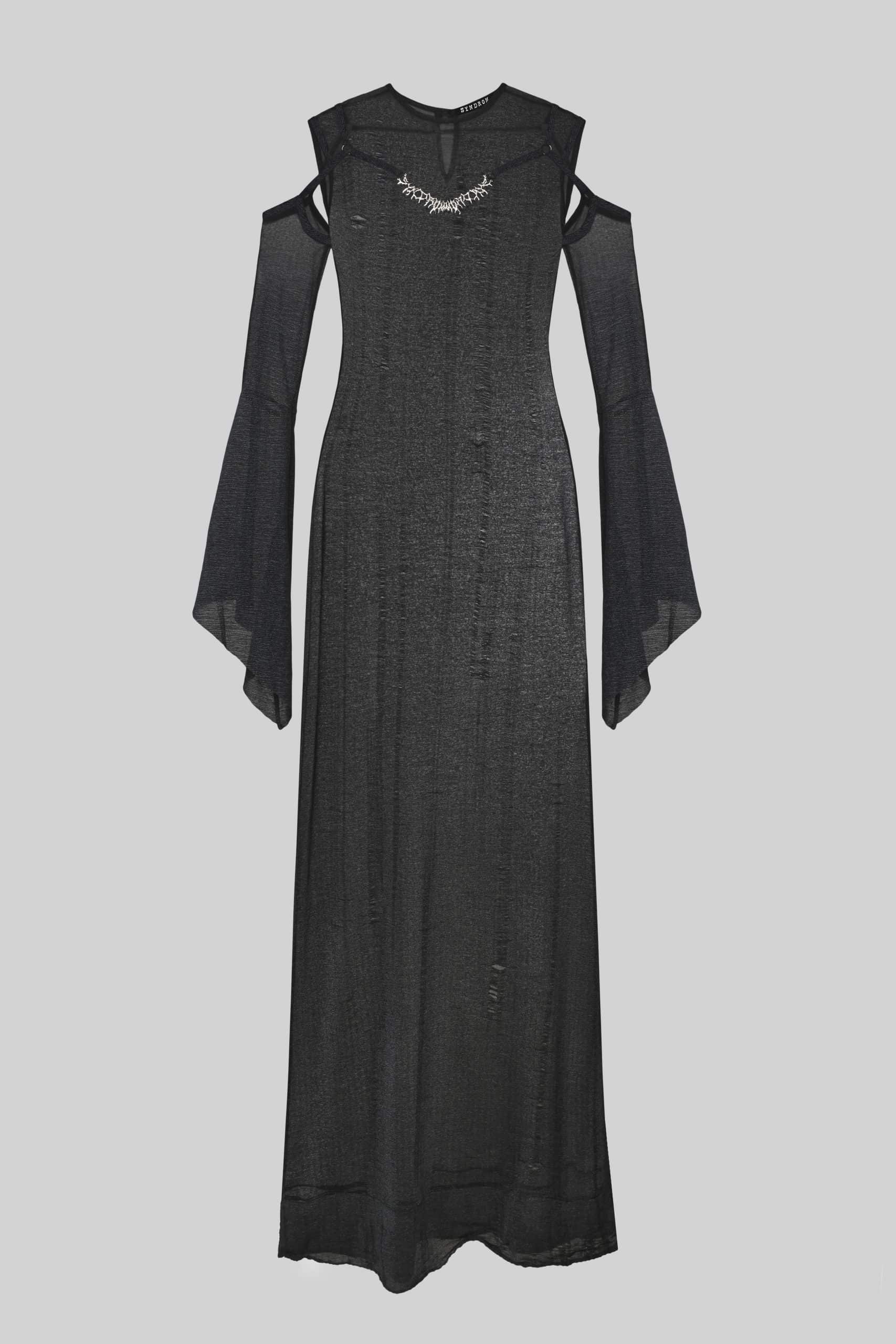 Sheer black dress