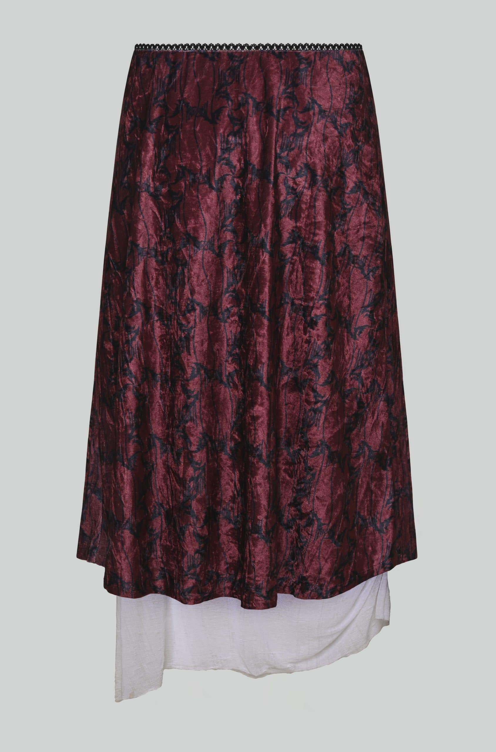 Symbolic doube layer skirt