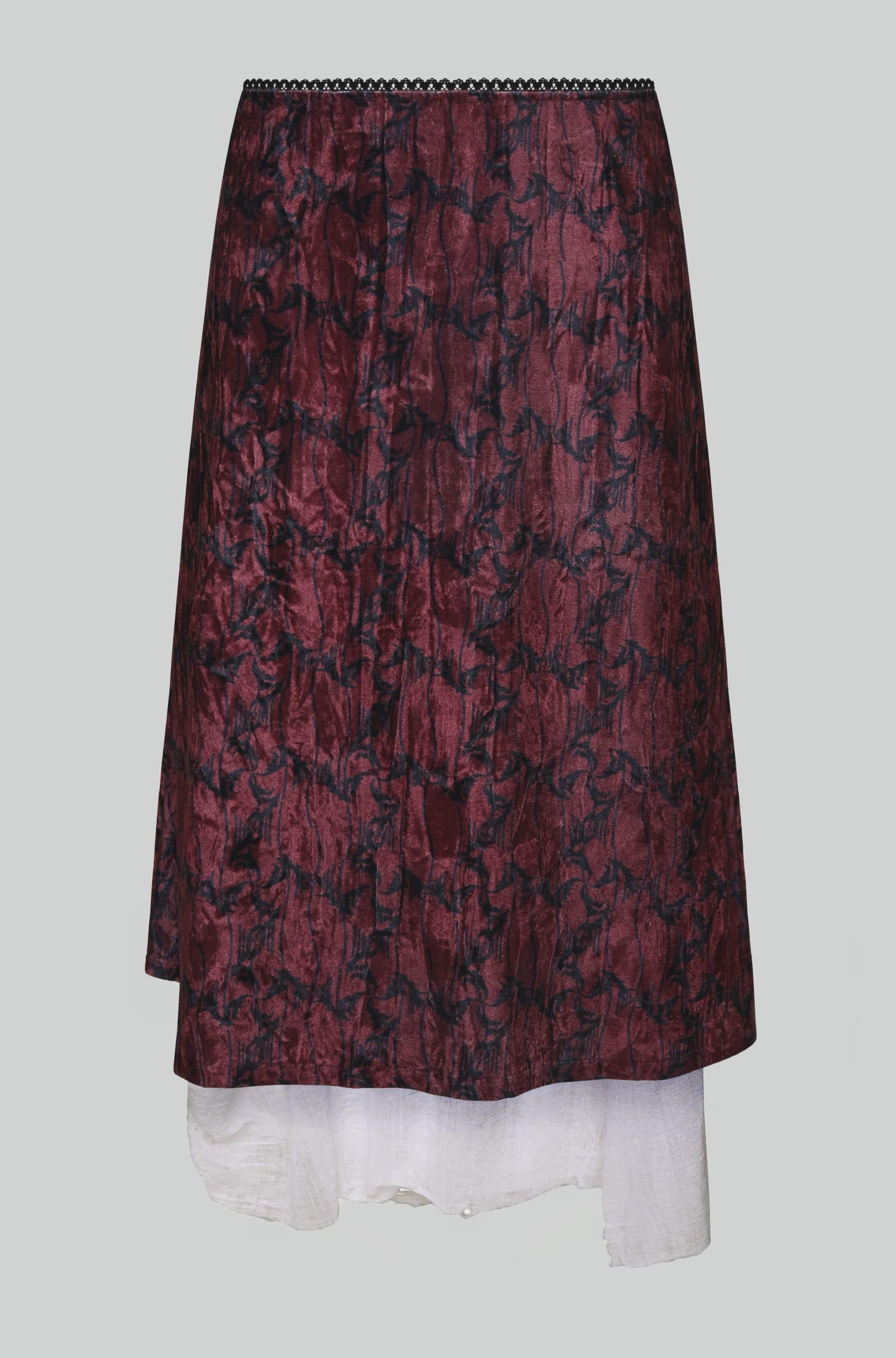 Symbolic doube layer skirt