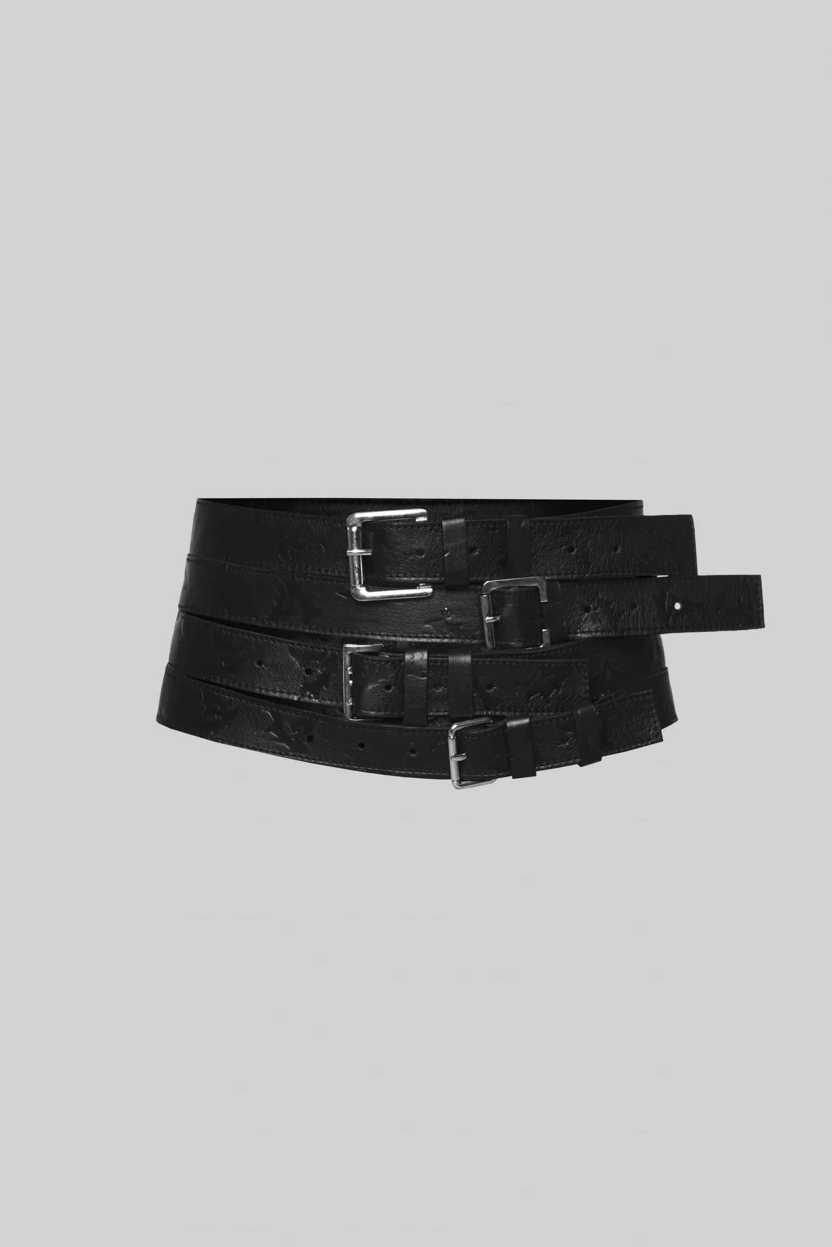 Belt clutch in black