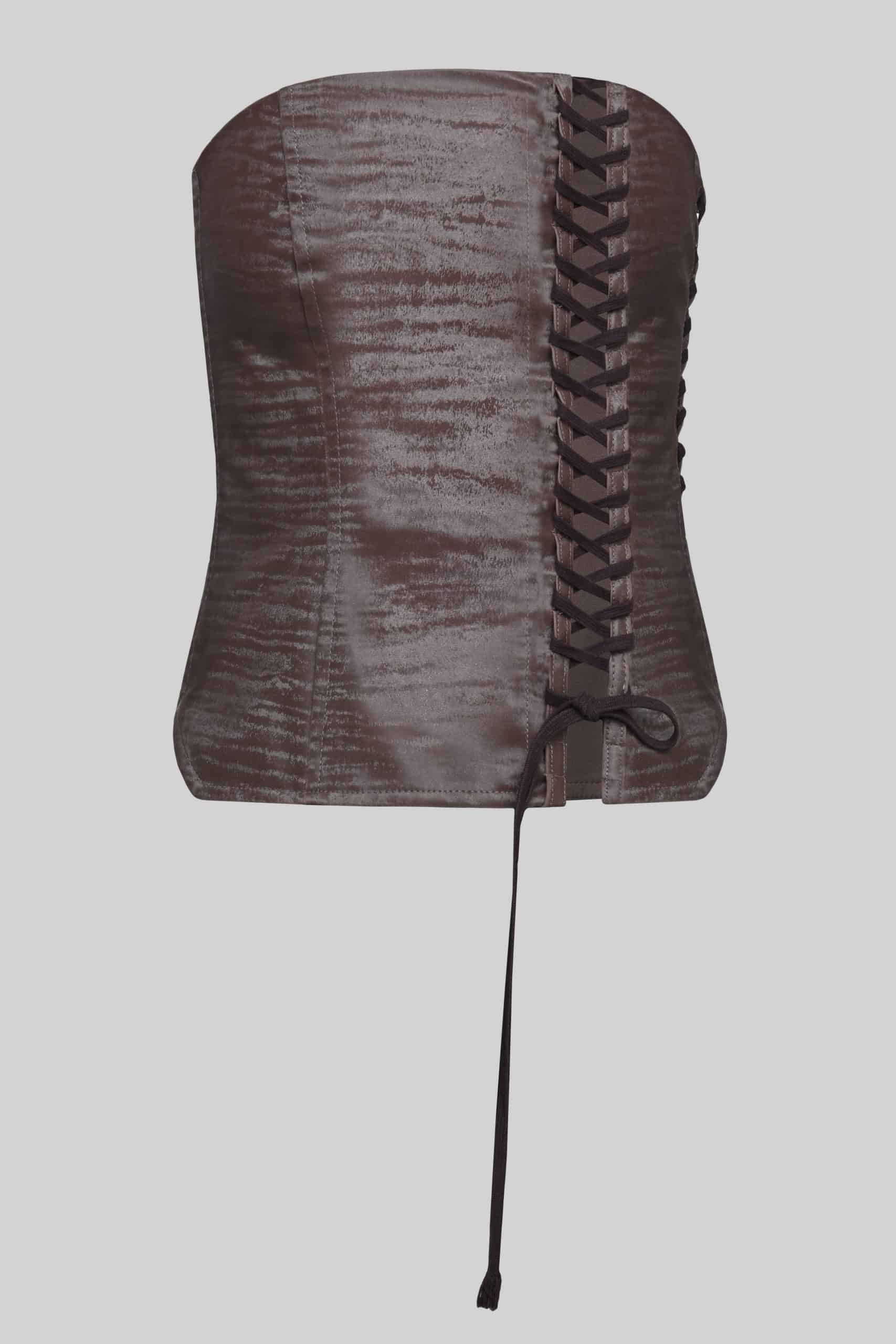 Tie up corset top