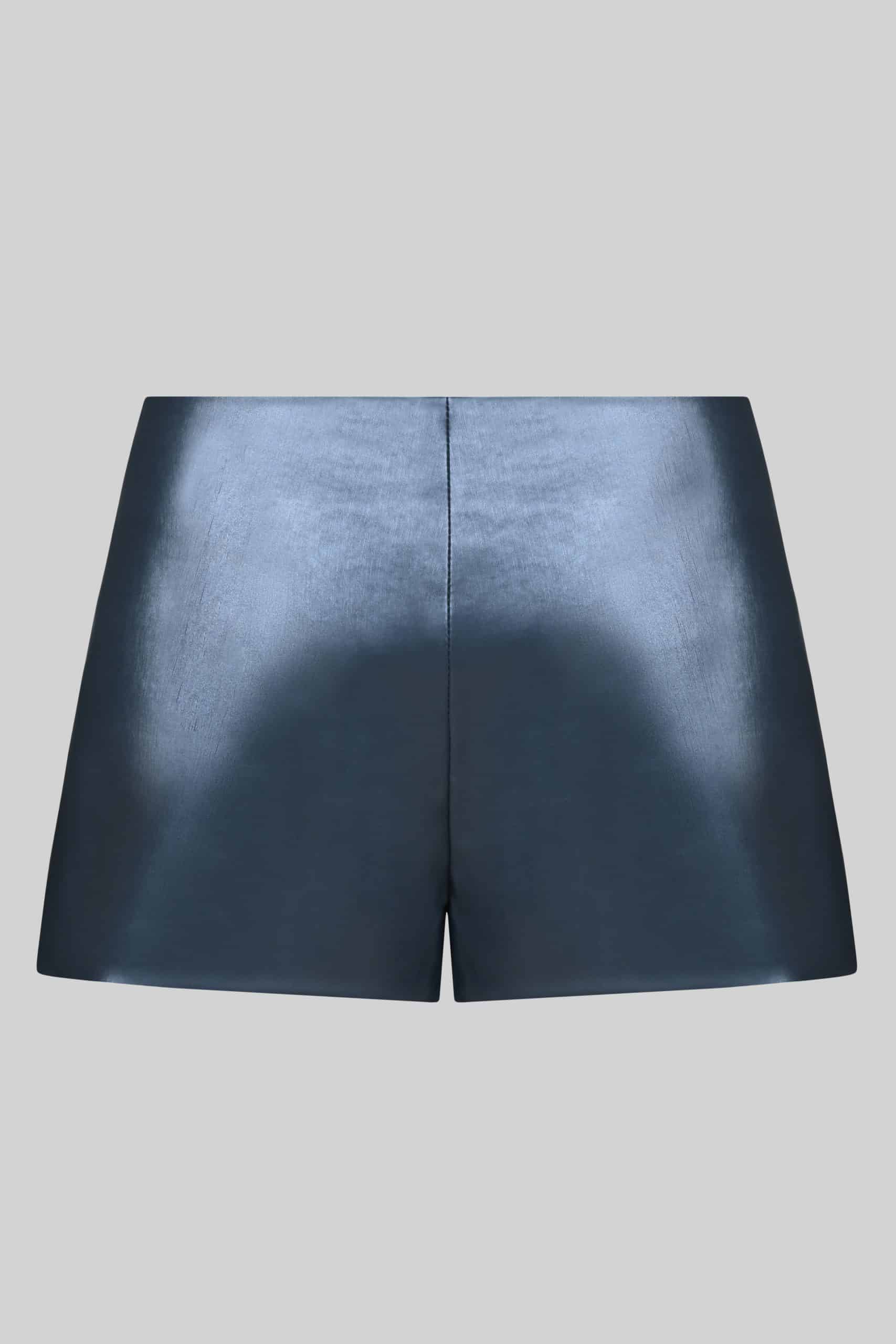 Dark blue vegan shorts