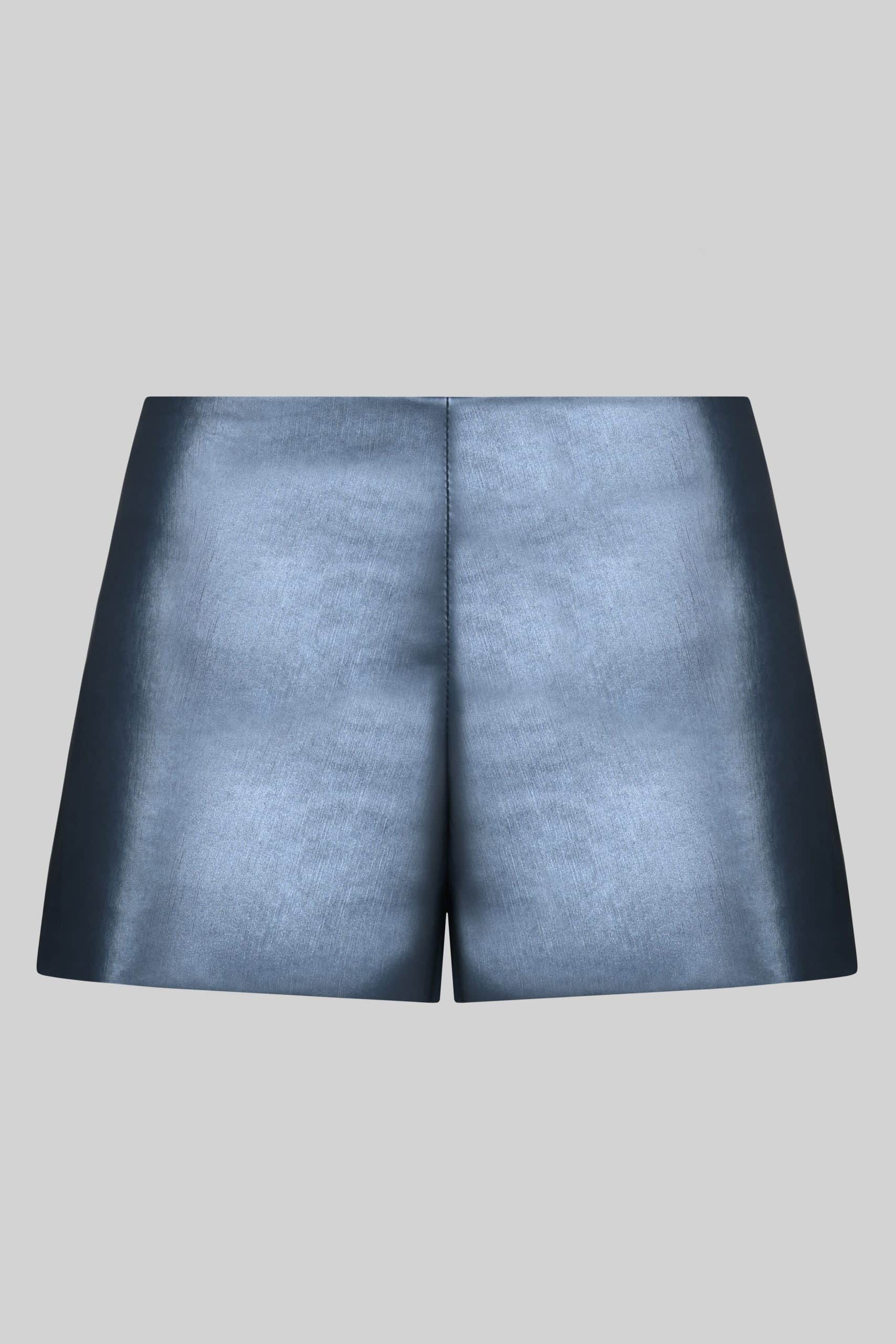 Dark blue vegan shorts