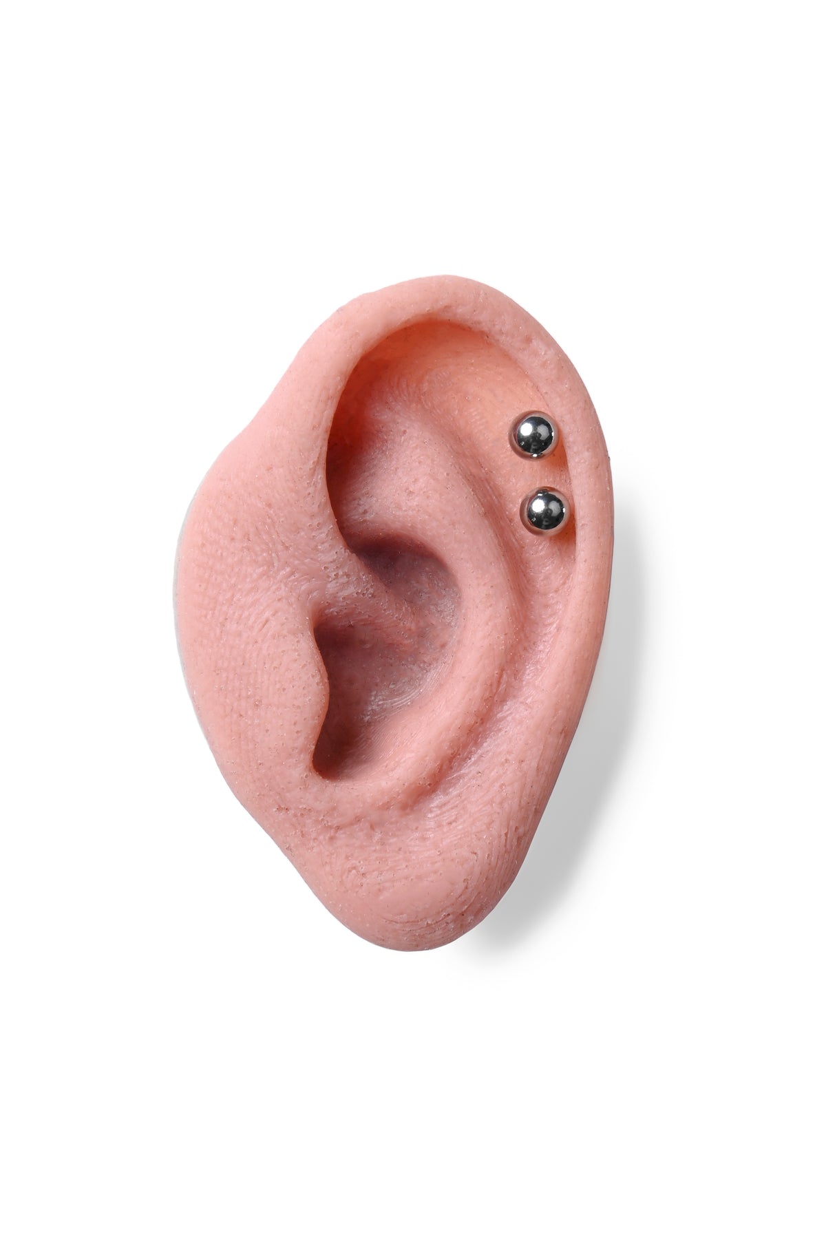 Pierced ear brooch