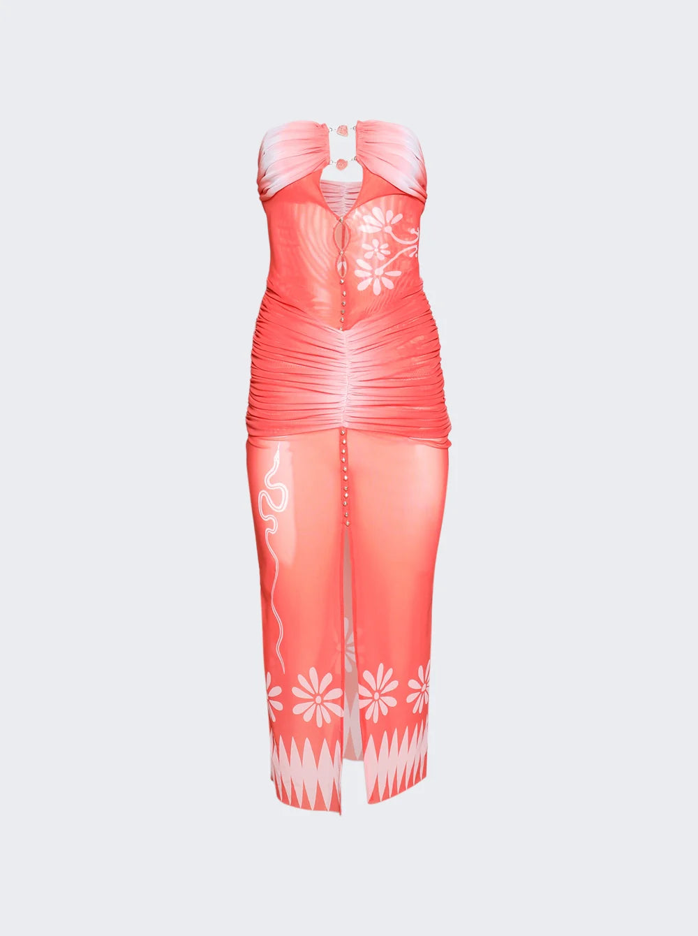 Siren strapless mini dress