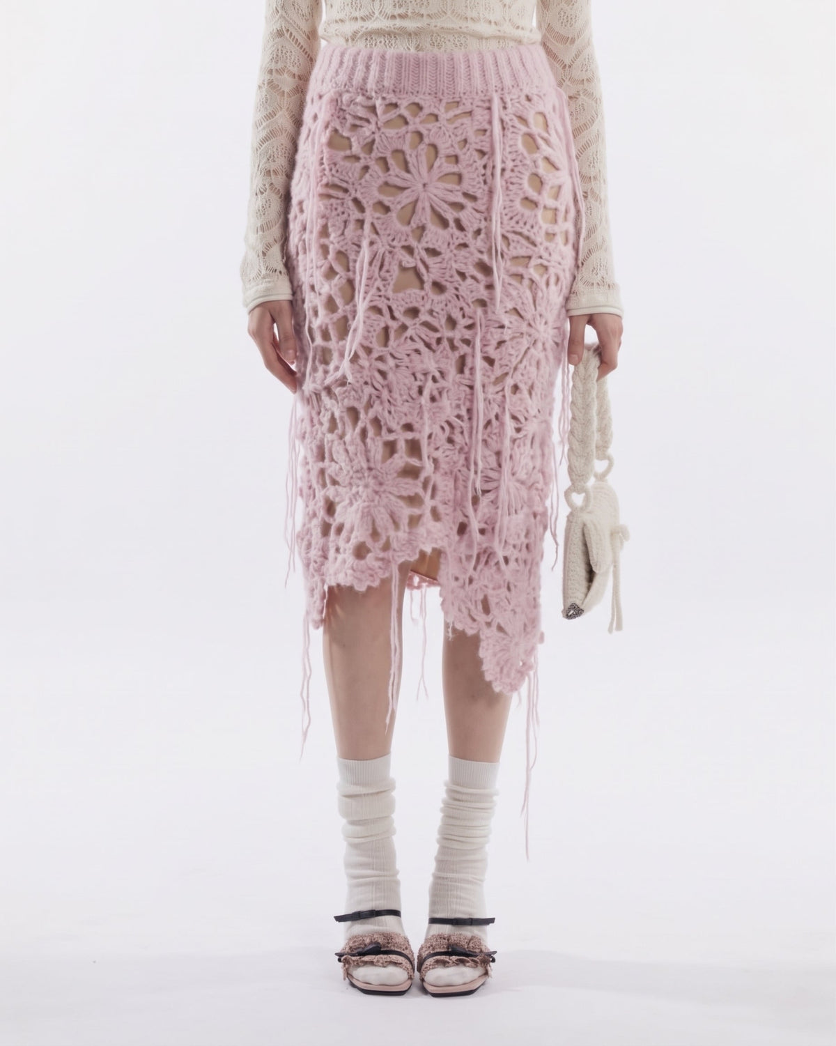 Longuette winter haze crochet