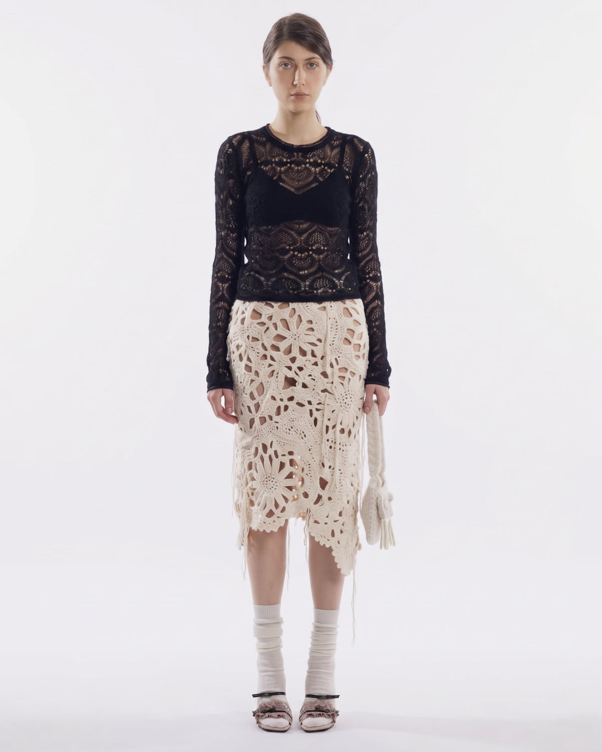 Longuette winter haze crochet