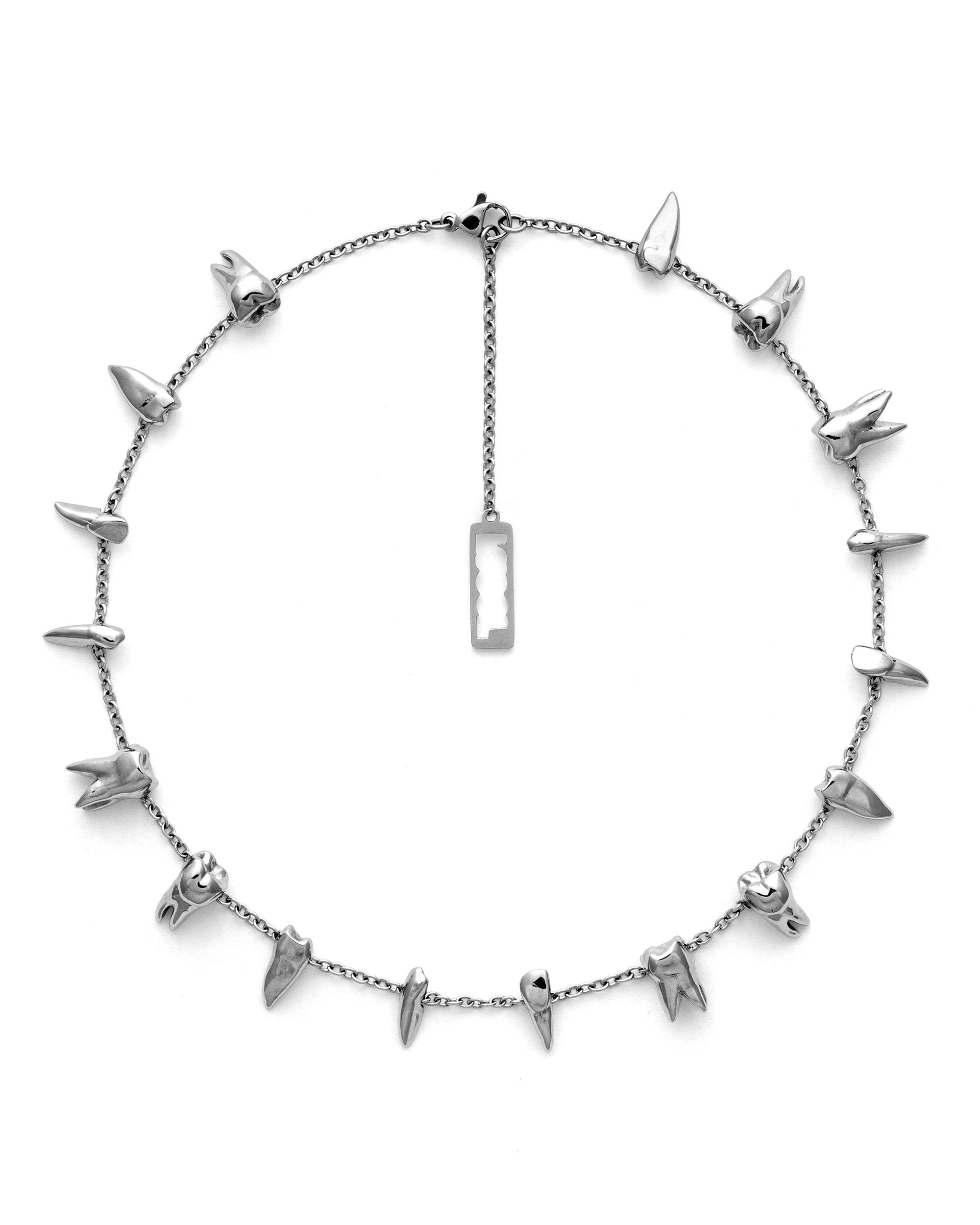 Teeth chain necklace
