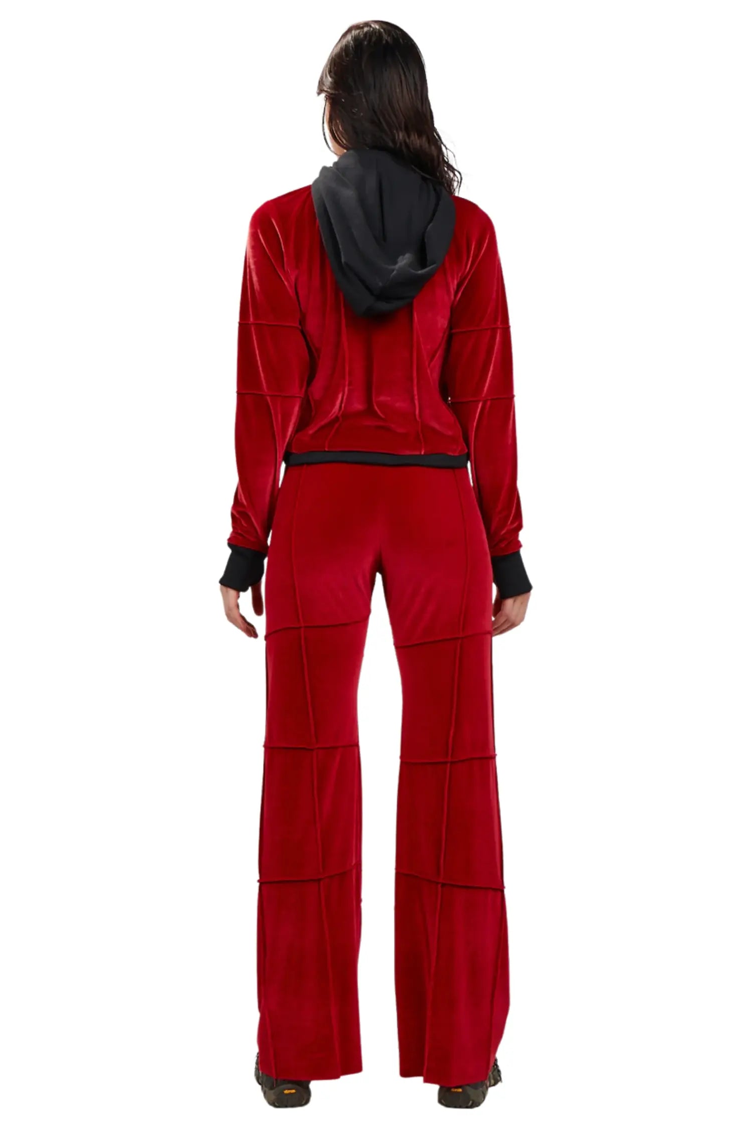 Spider pant - red (flare)