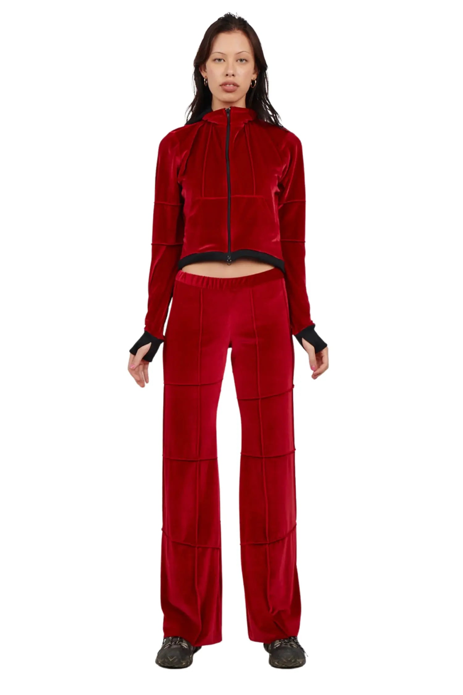 Spider pant - red (flare)