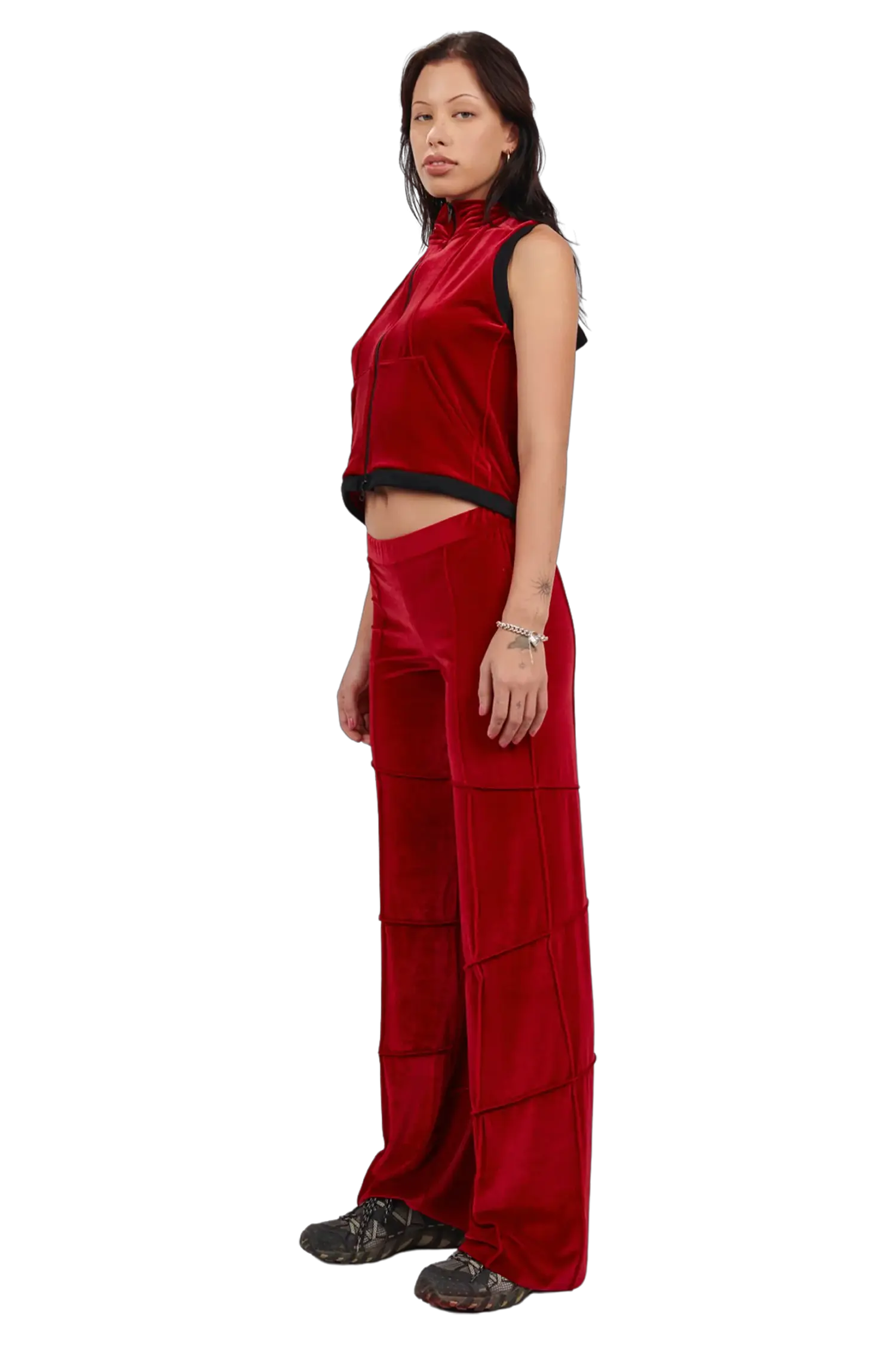 Spider vest - red