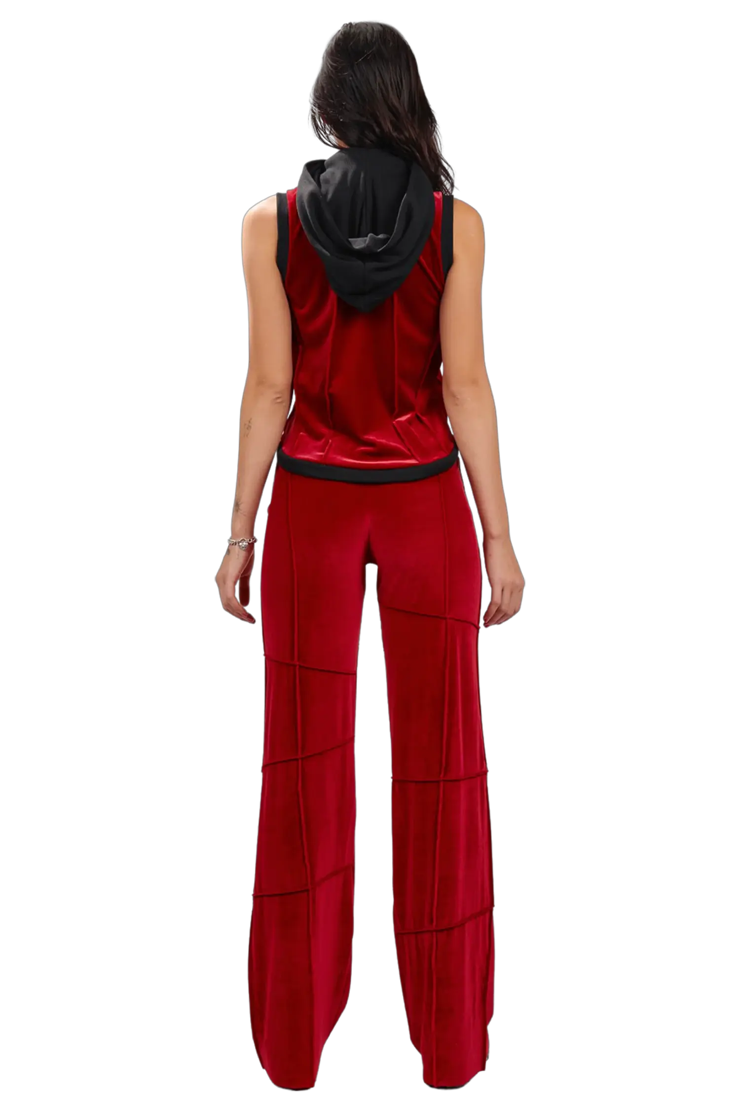 Spider vest - red