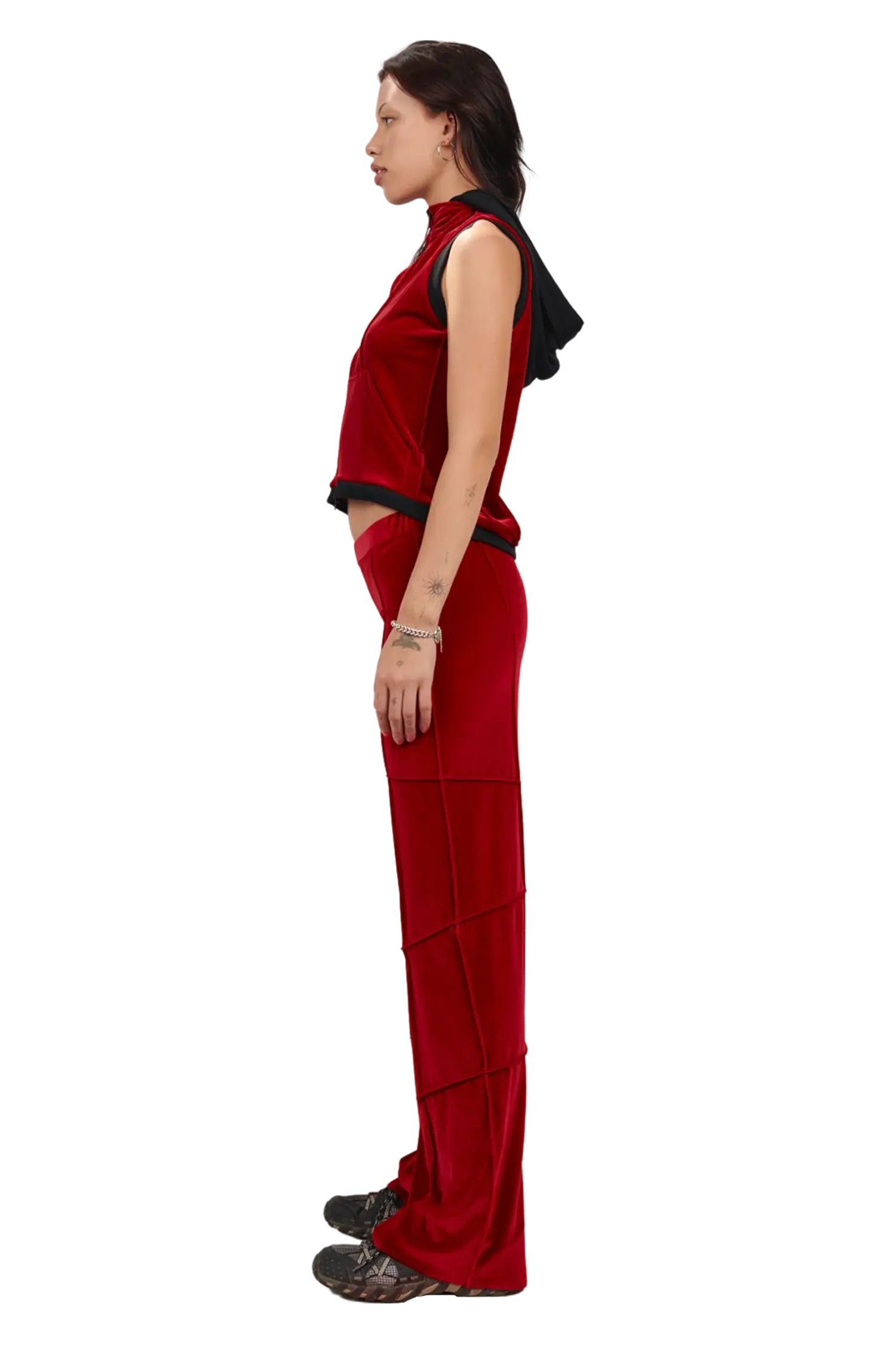 Spider vest - red