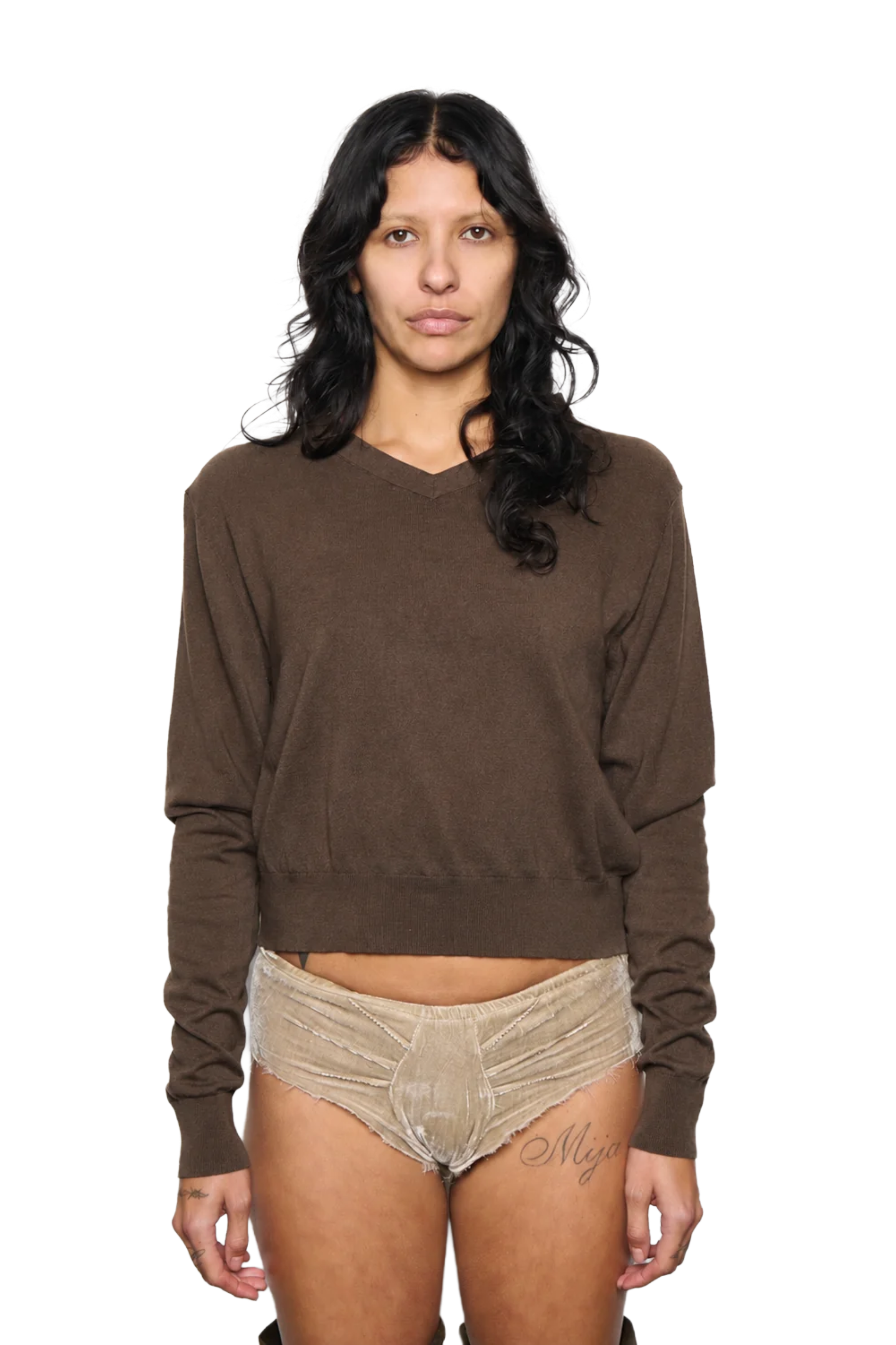 Tyler knit - brown