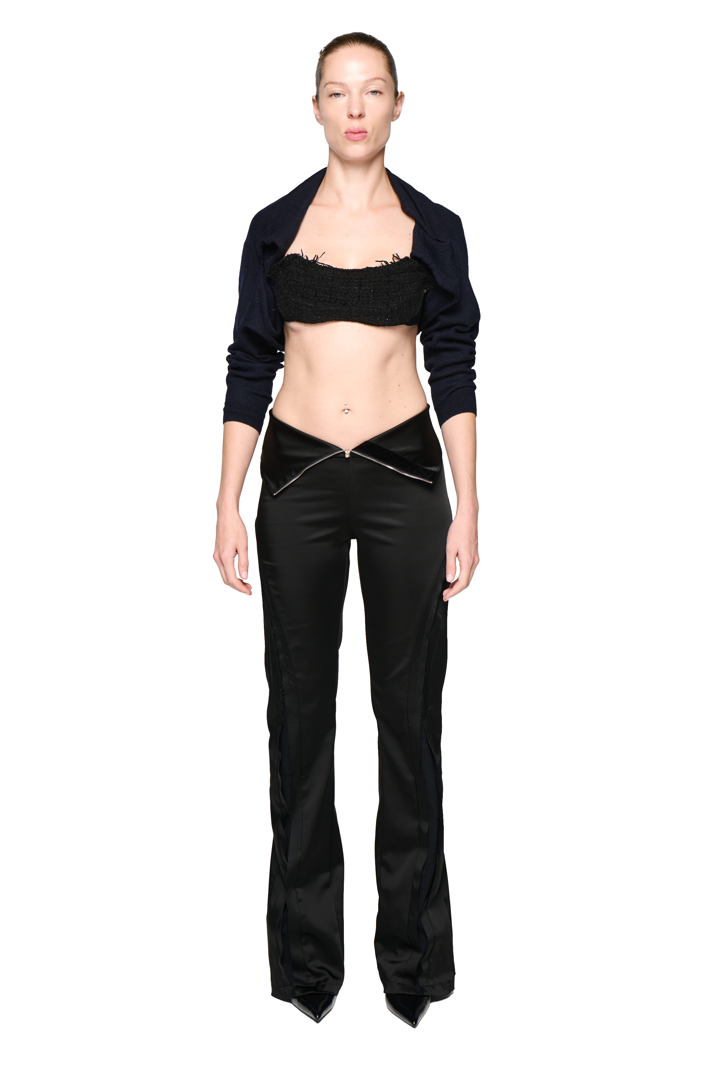 No hook pant - satin