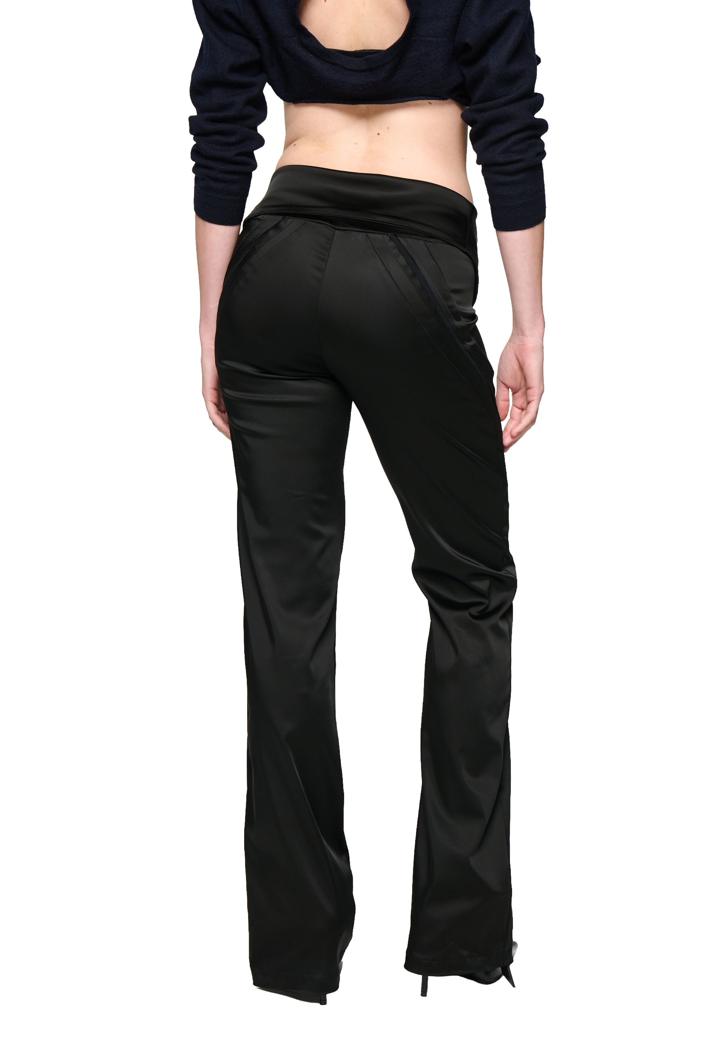 No hook pant - satin