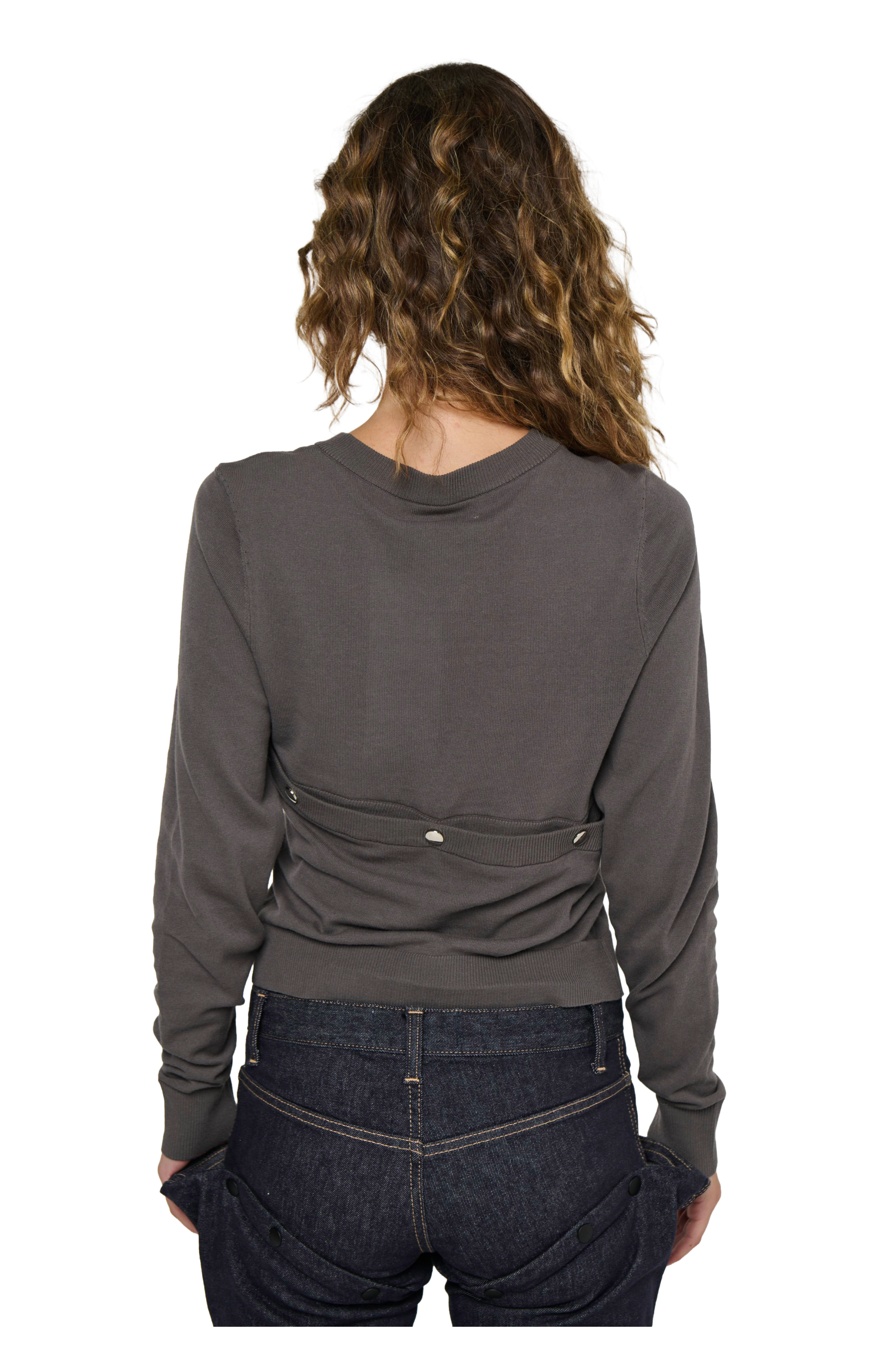 Dark horse cardigan - taupe