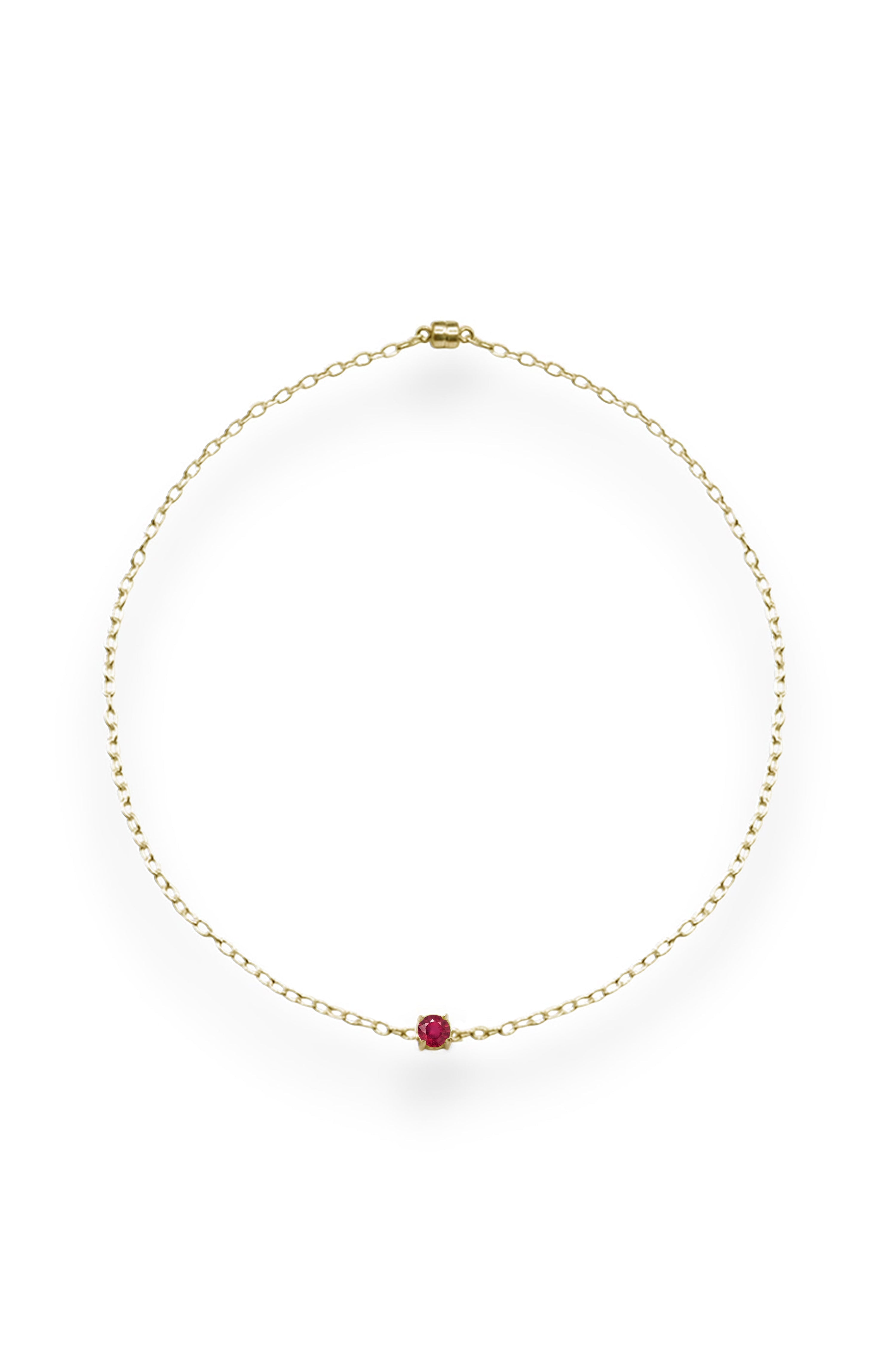 Rubi charm necklace