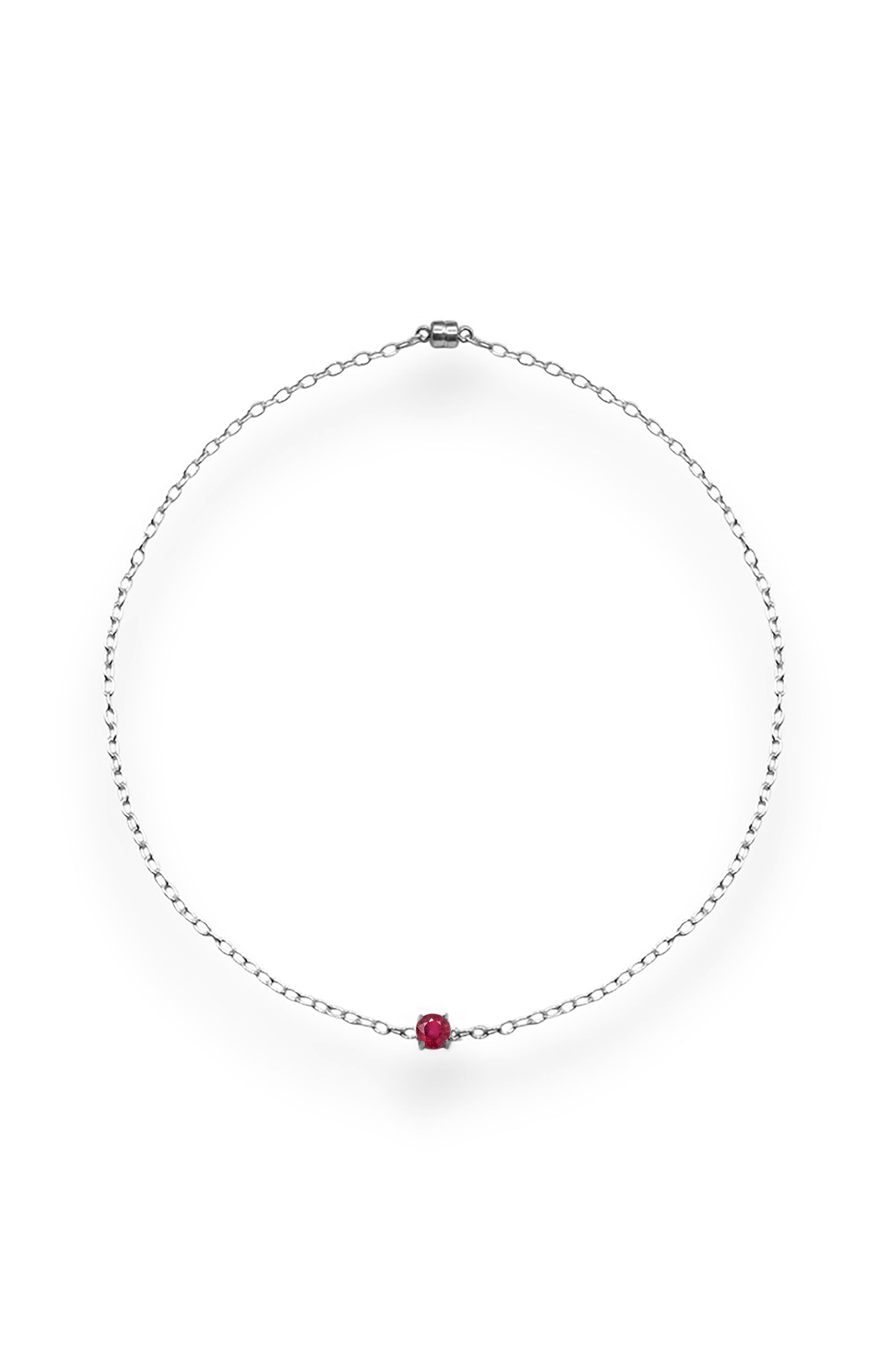 Rubi charm necklace