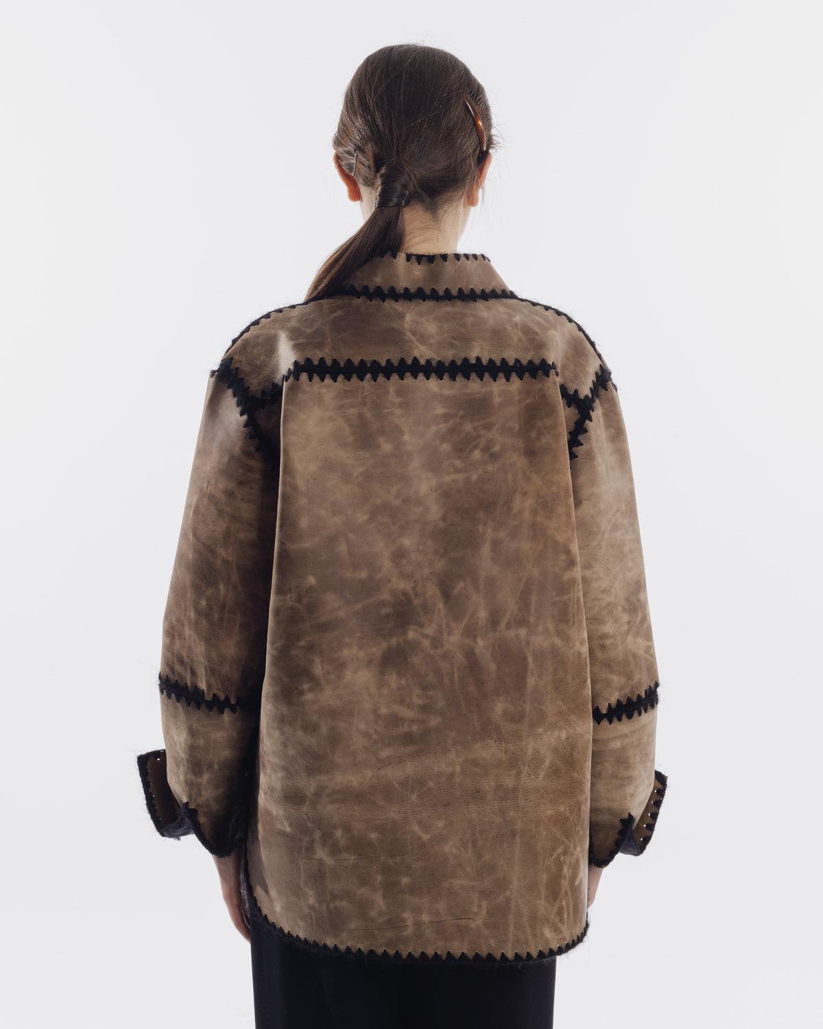 Giacca pullover lucio