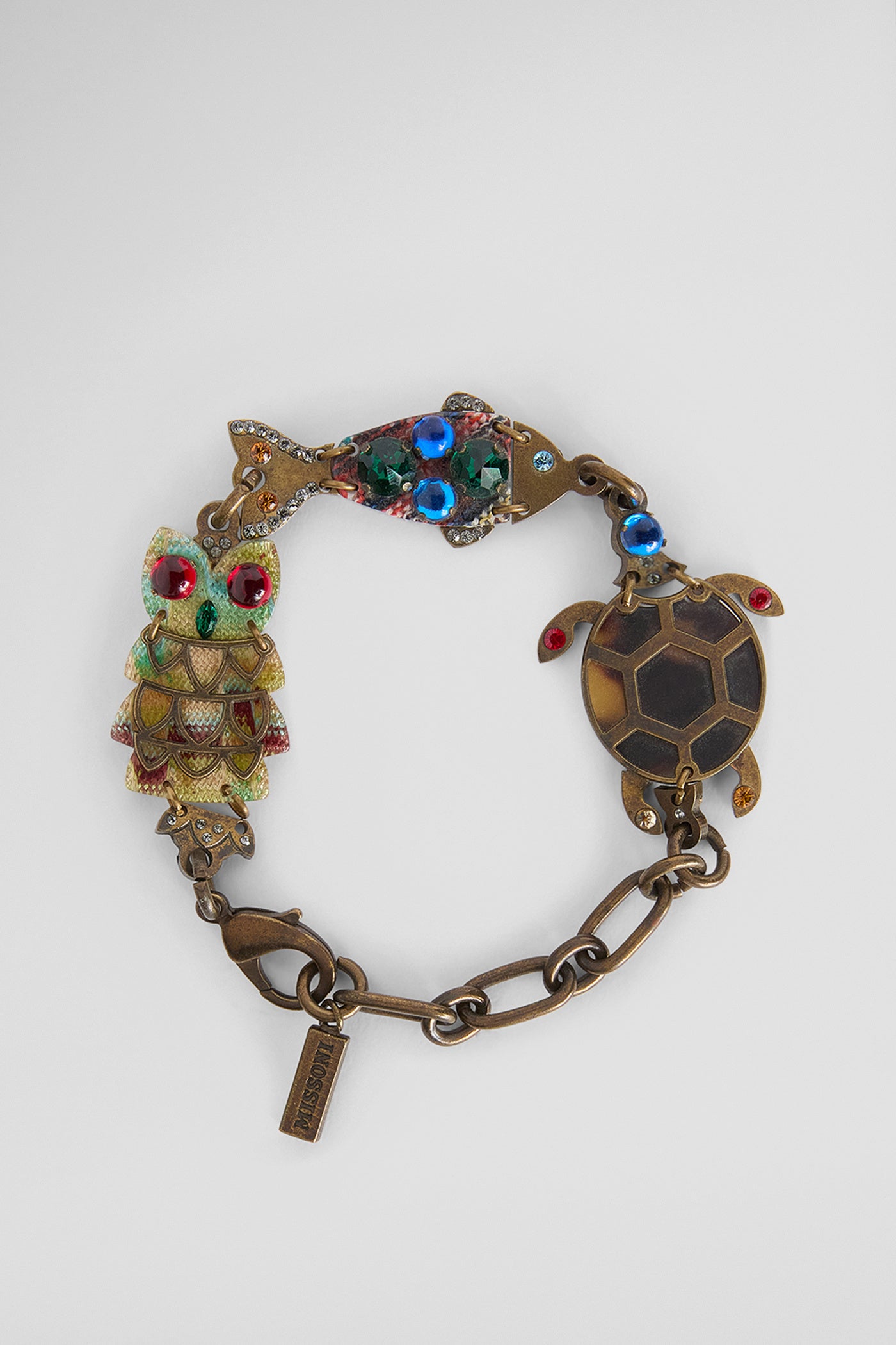 Animals charm bracelet
