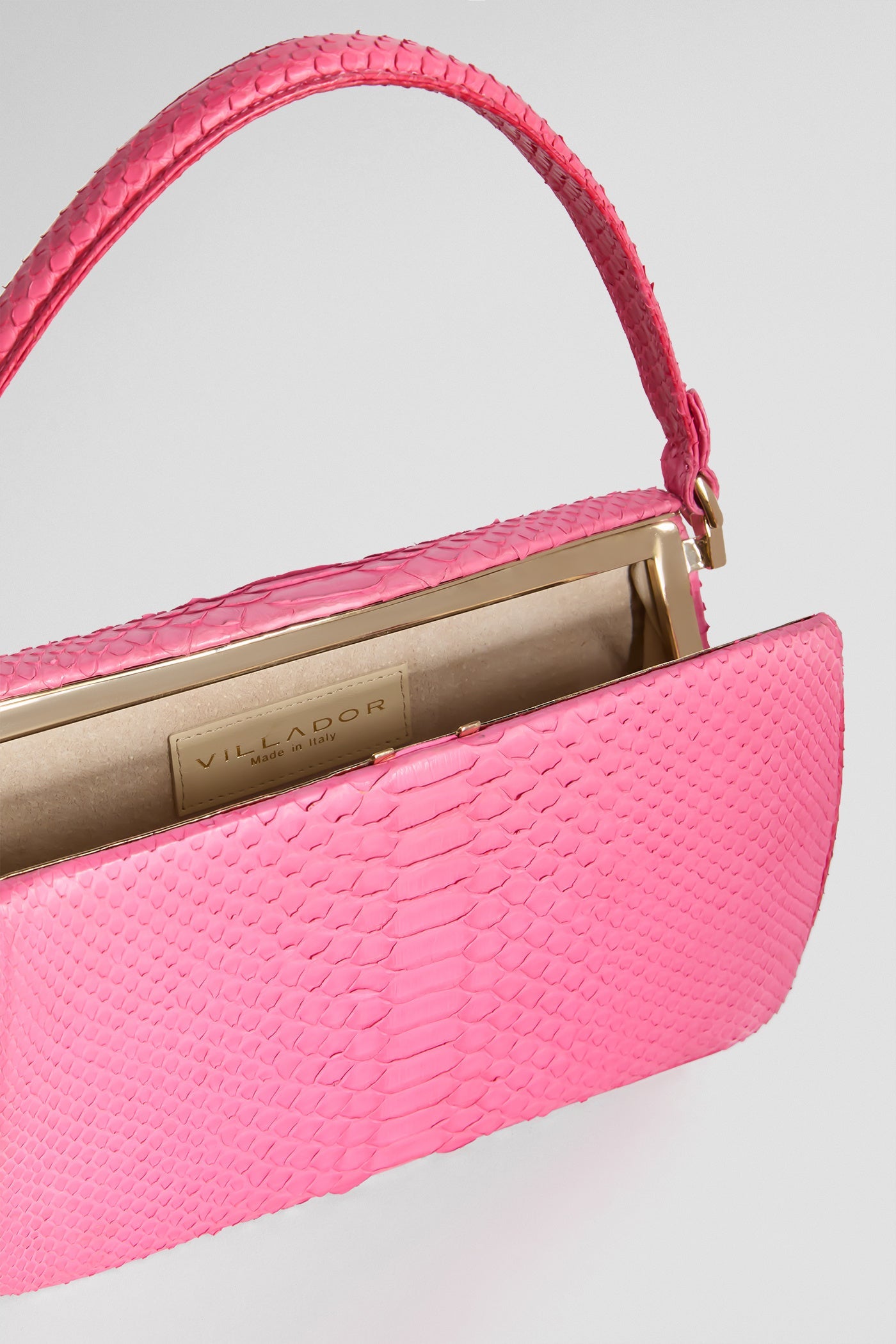 Pink snake bag - villador