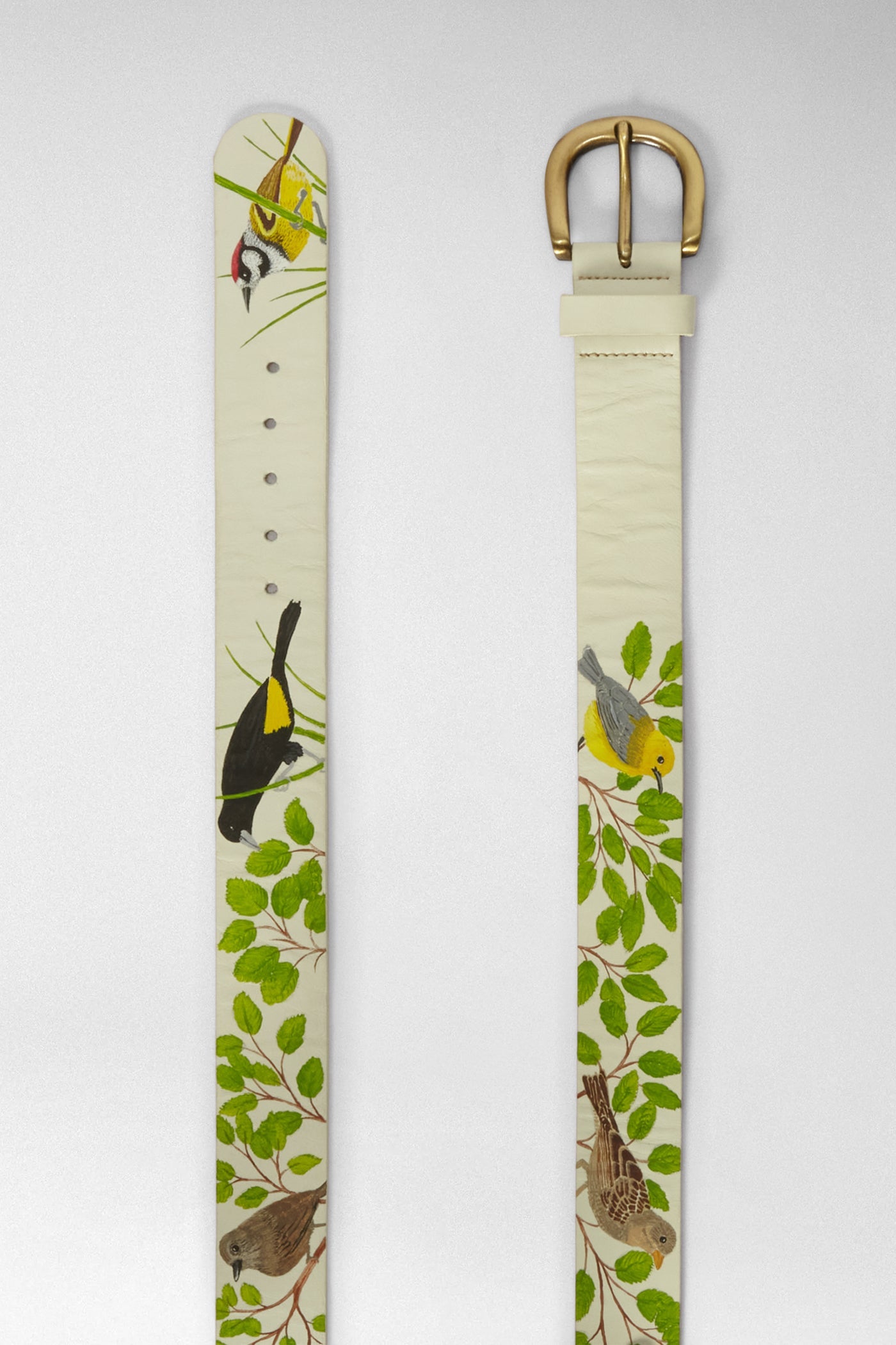 Birdy leather belt