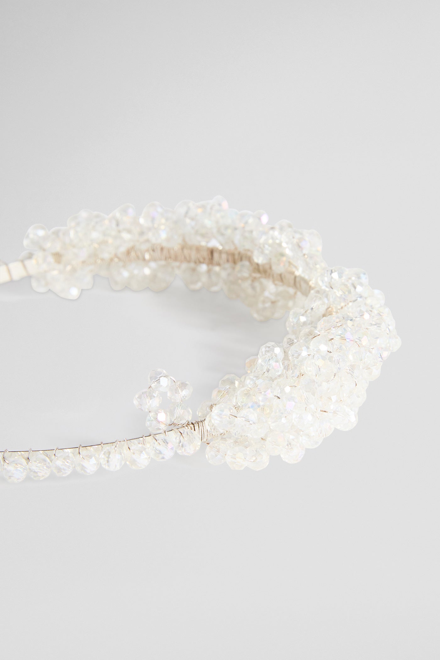 Handmade crystal headband