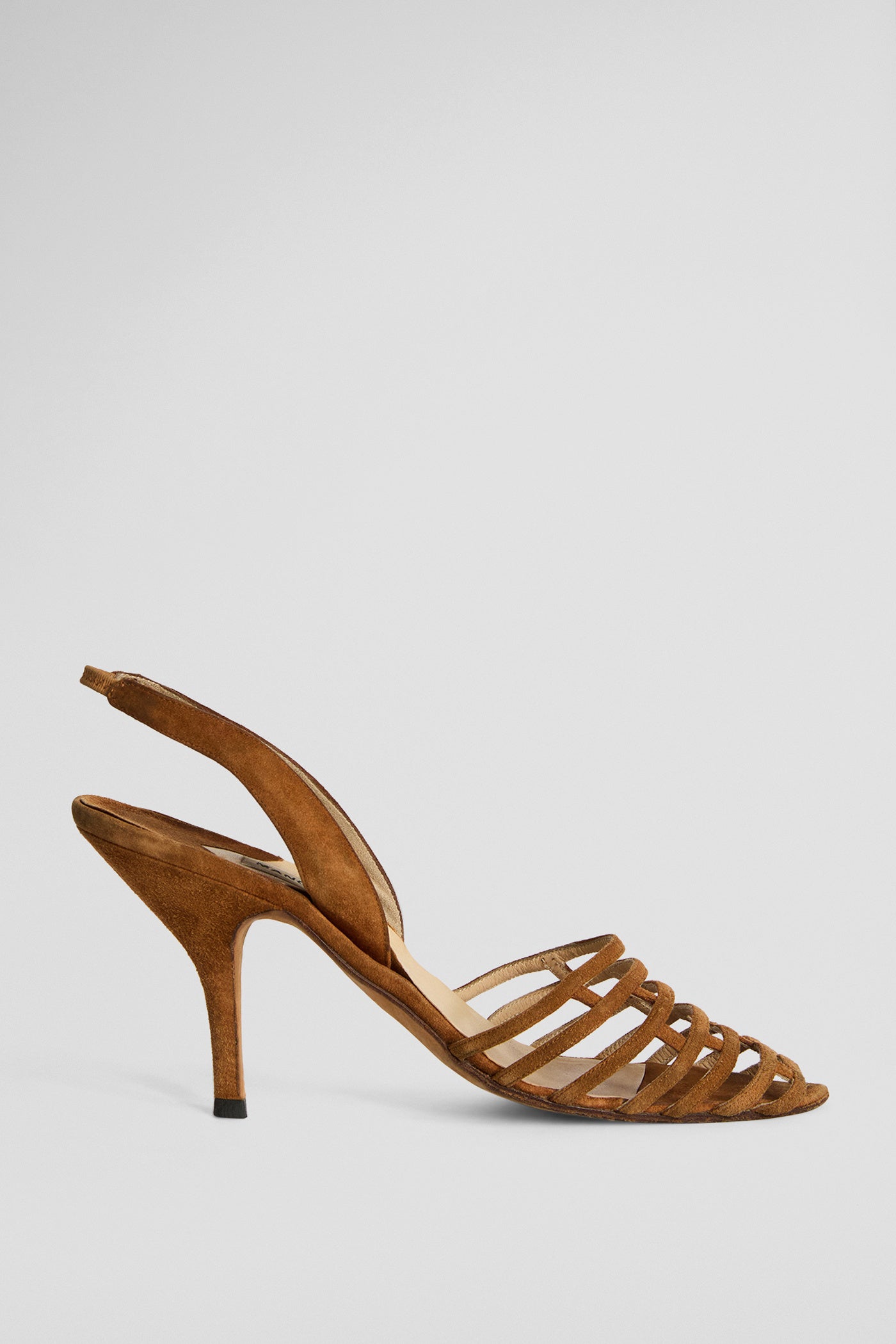 Suede heels - manolo blahnik