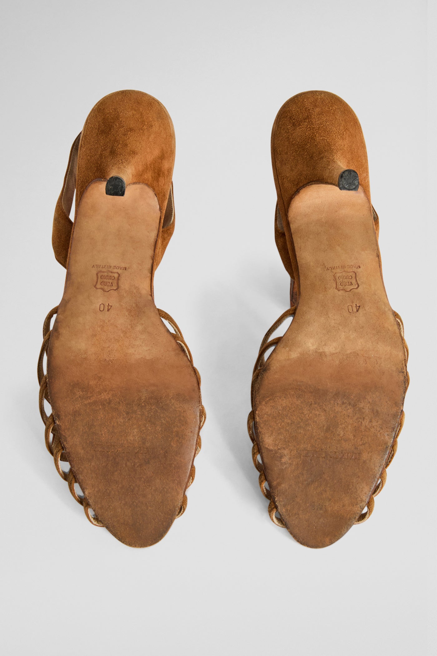 Suede heels - manolo blahnik