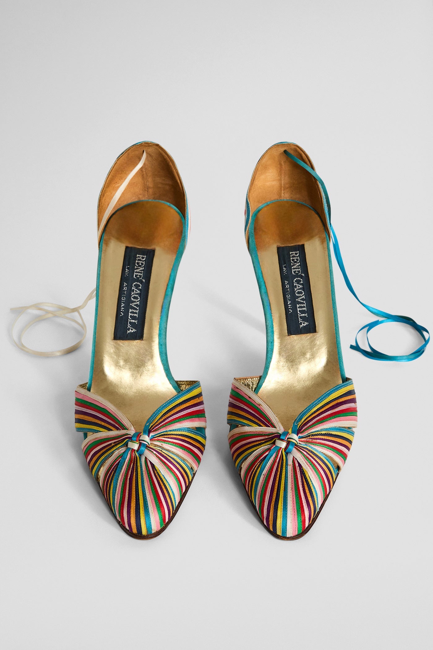 Ribbon shoes - rene caovilla
