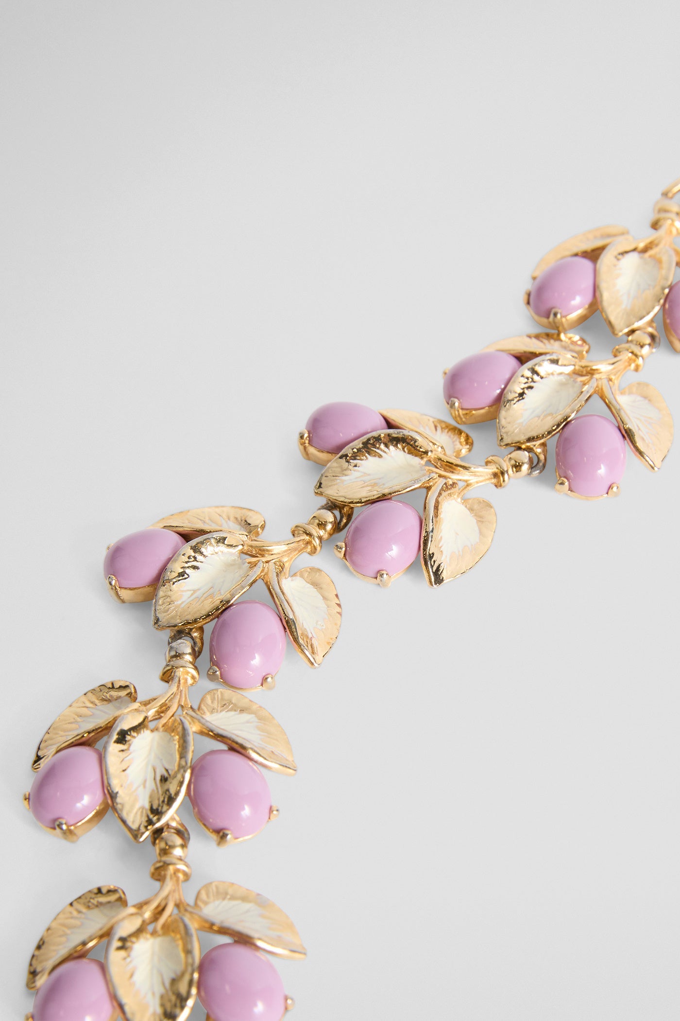 Gold & lilac bracelet - schiaparelli
