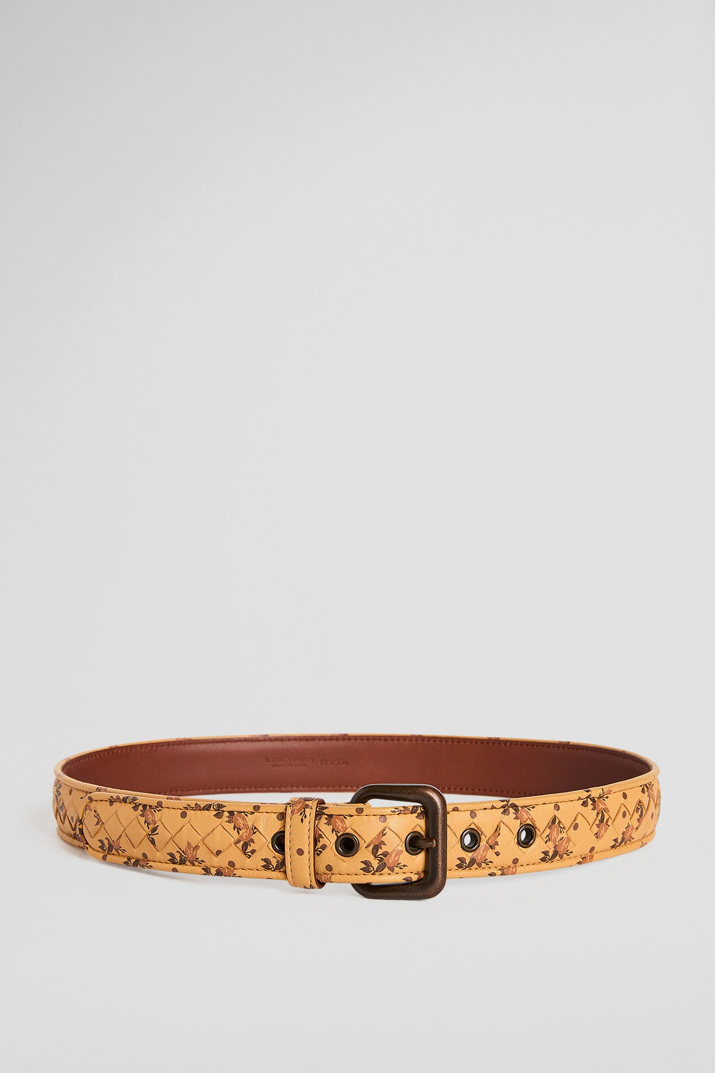 Floral braided belt – bottega veneta