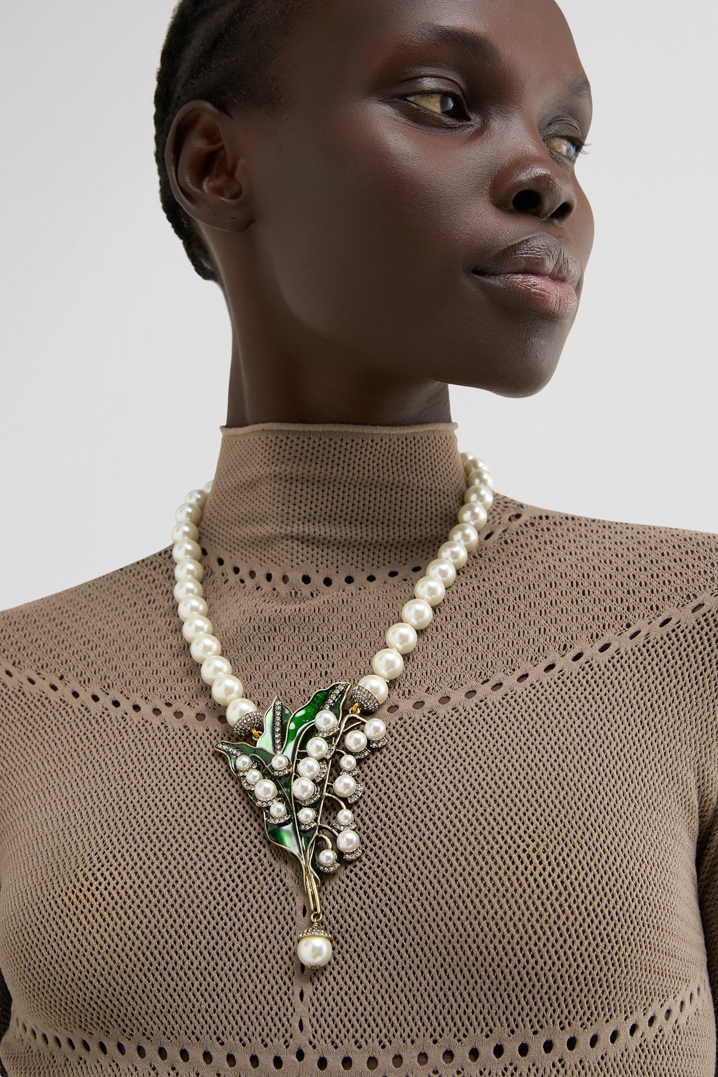Lily of the valley collier – heidi daus