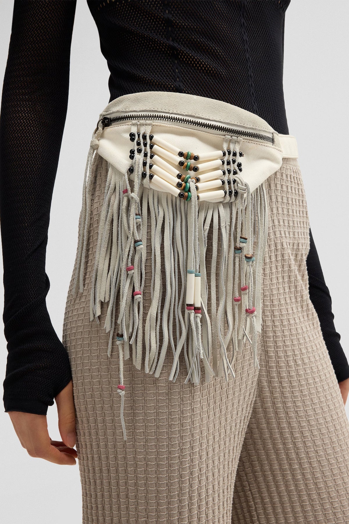 Fringed belt bag - ralph lauren