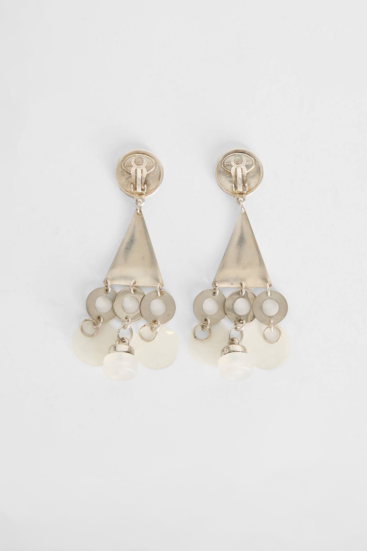 Geometric earrings - paco rabanne