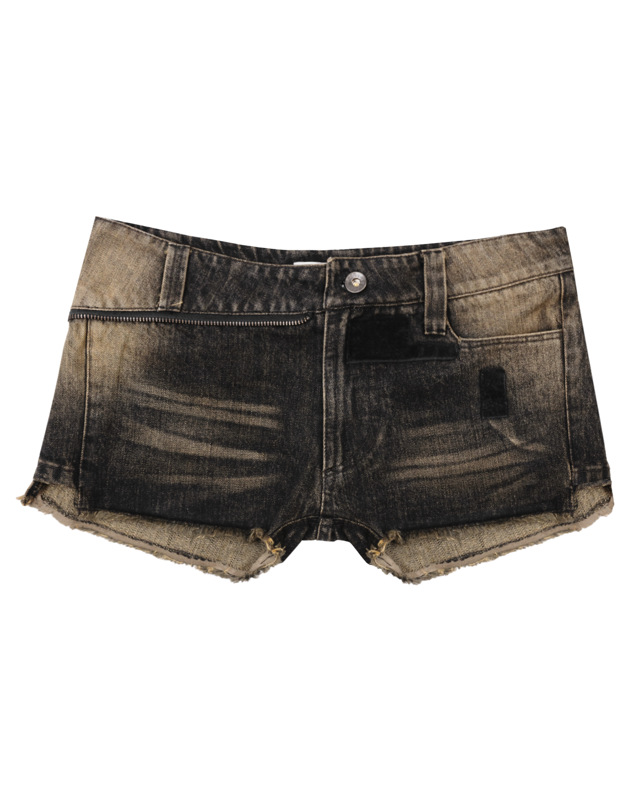 Detachable skirt shorts