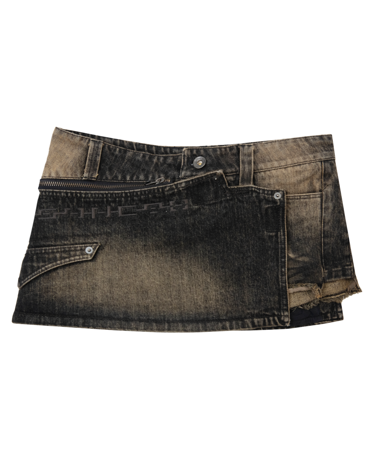 Detachable skirt shorts