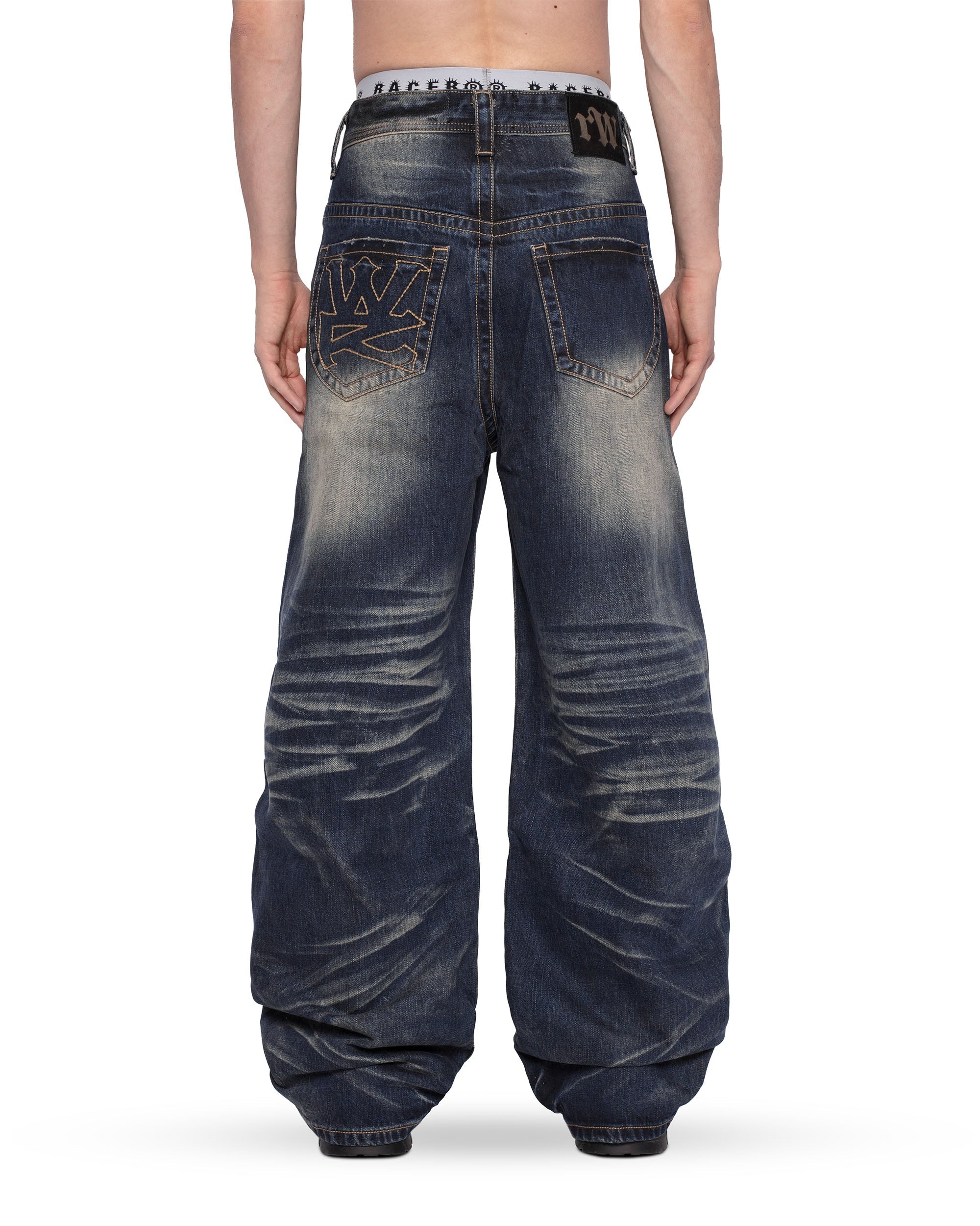Blue sk8 denim